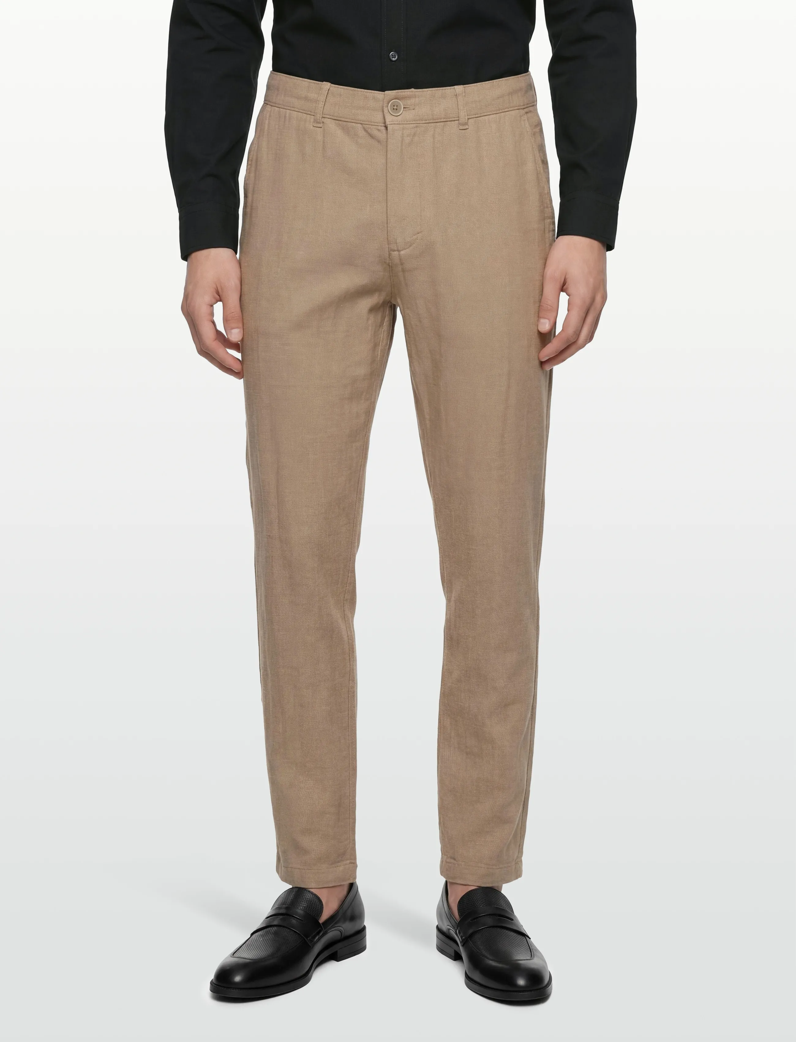 INDICODE - INTrope Pants - linnebyxor - kelp - 3