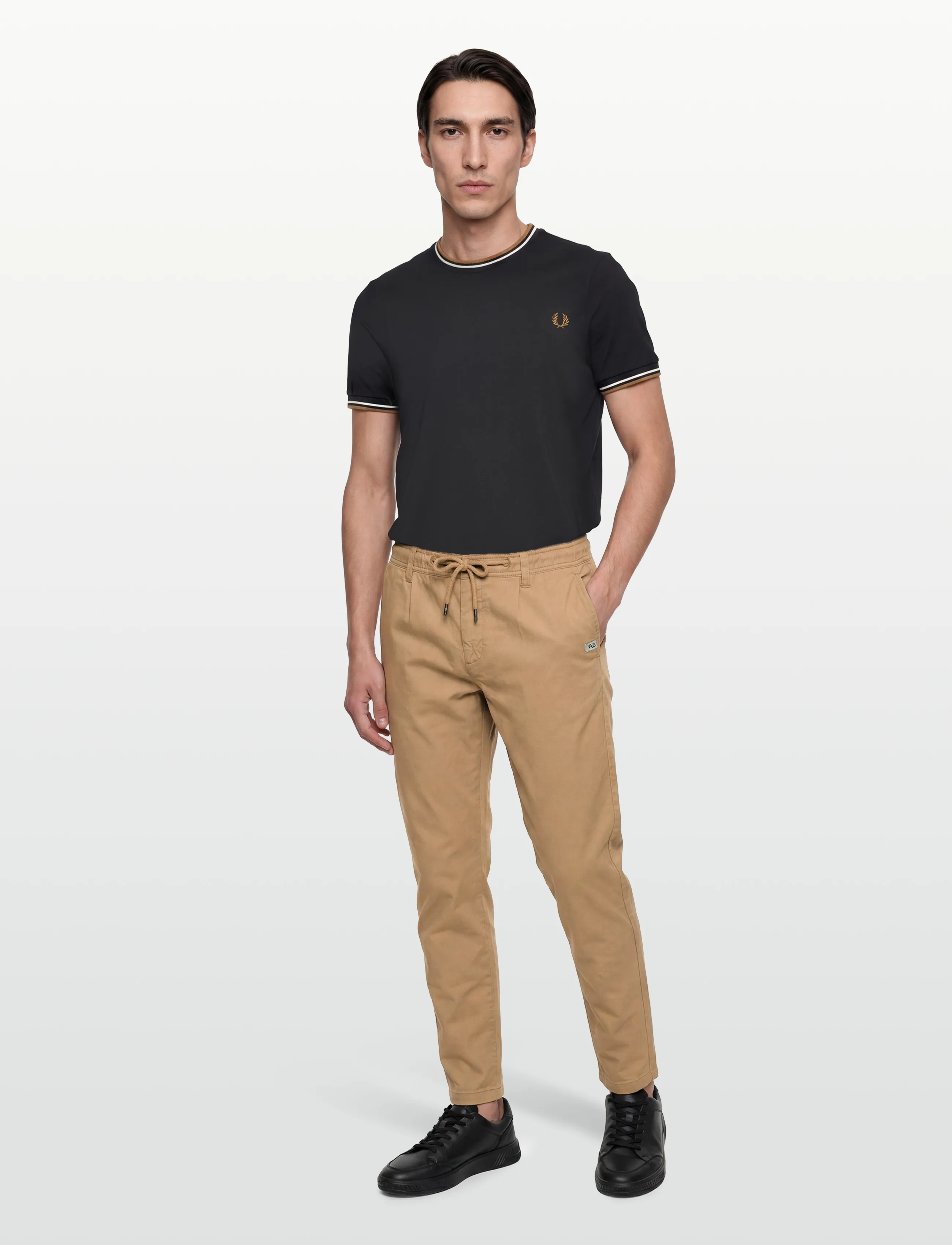 INDICODE Inrosewood String Pant, Mænd, Snørebukser, Beige, Str: XL
