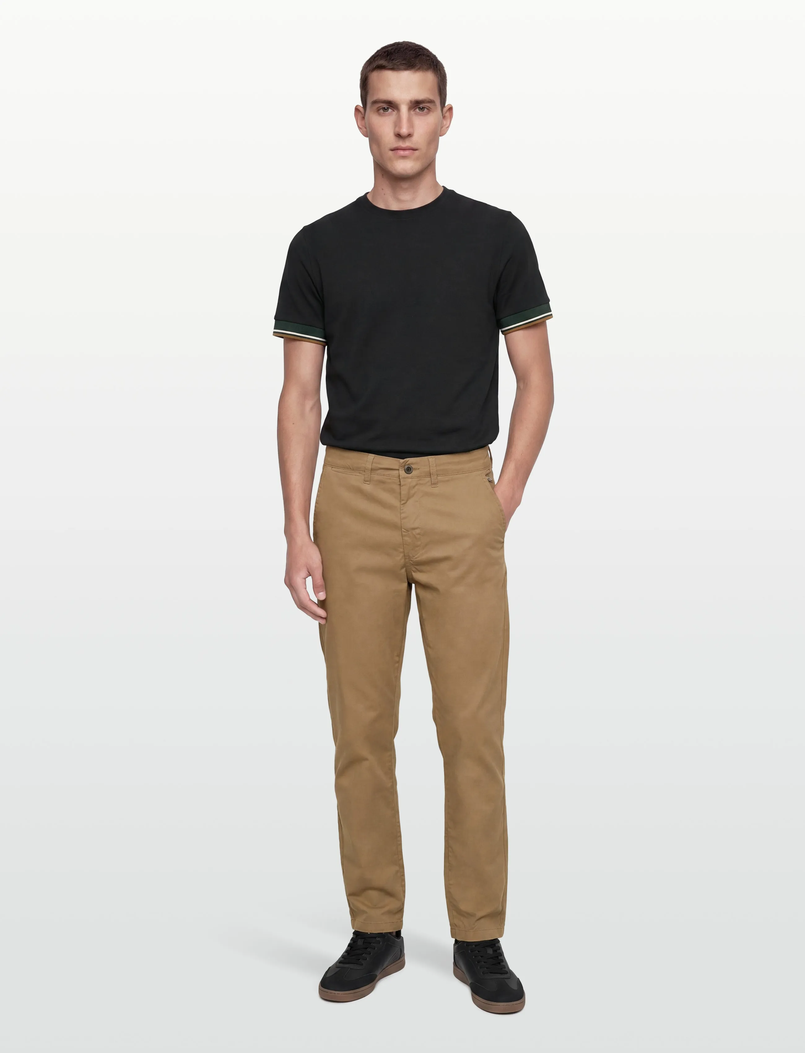 INDICODE INSpring Pants - Bukser - KELP / brown