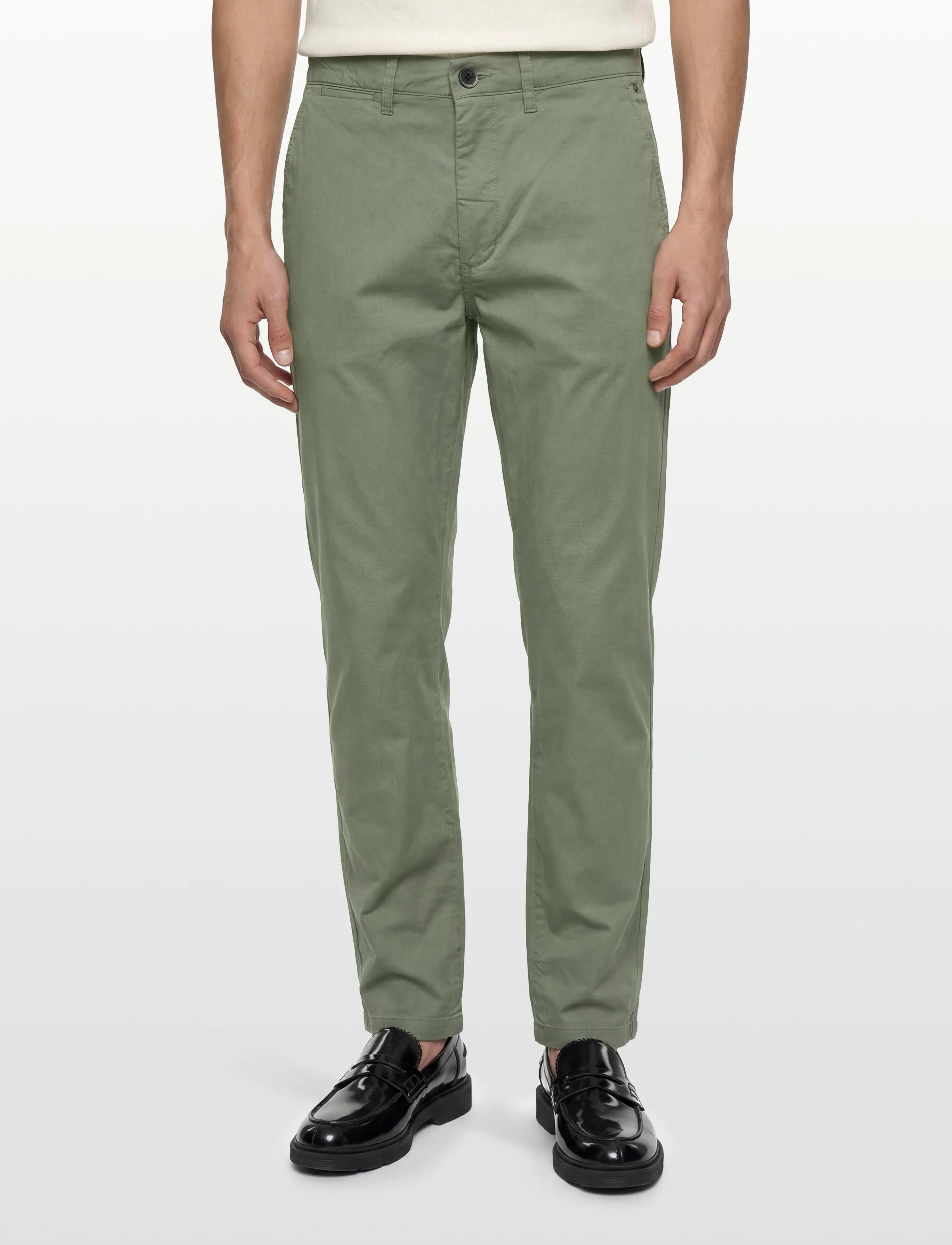 INDICODE - INSpring Pants - chino stila bikses - sea spray - 3