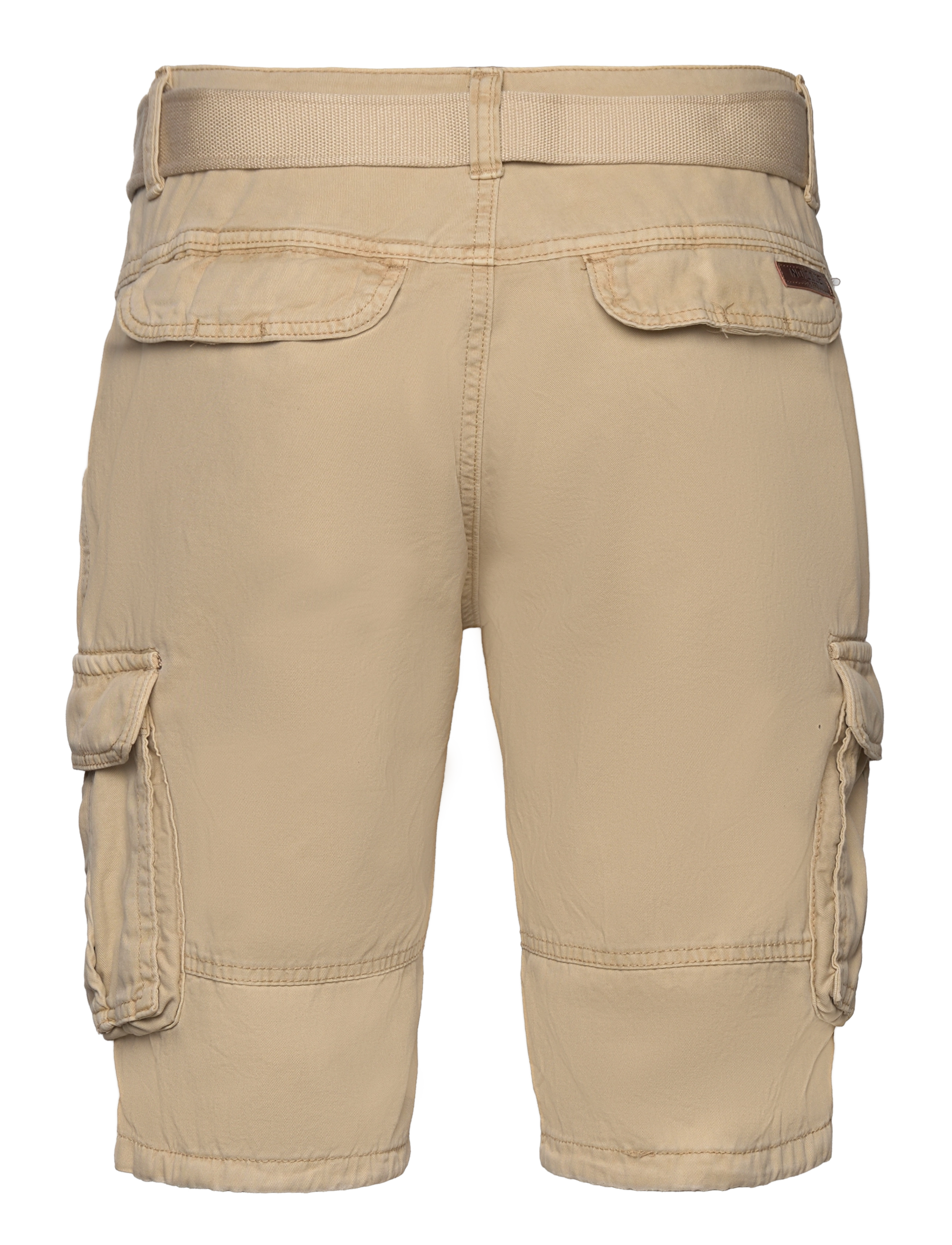INDICODE - INMonroe - cargo shorts - irish cream - 1