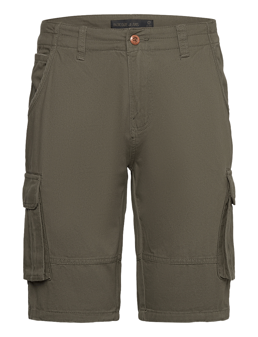 INDICODE - INMonroe - cargo shorts - army - 0