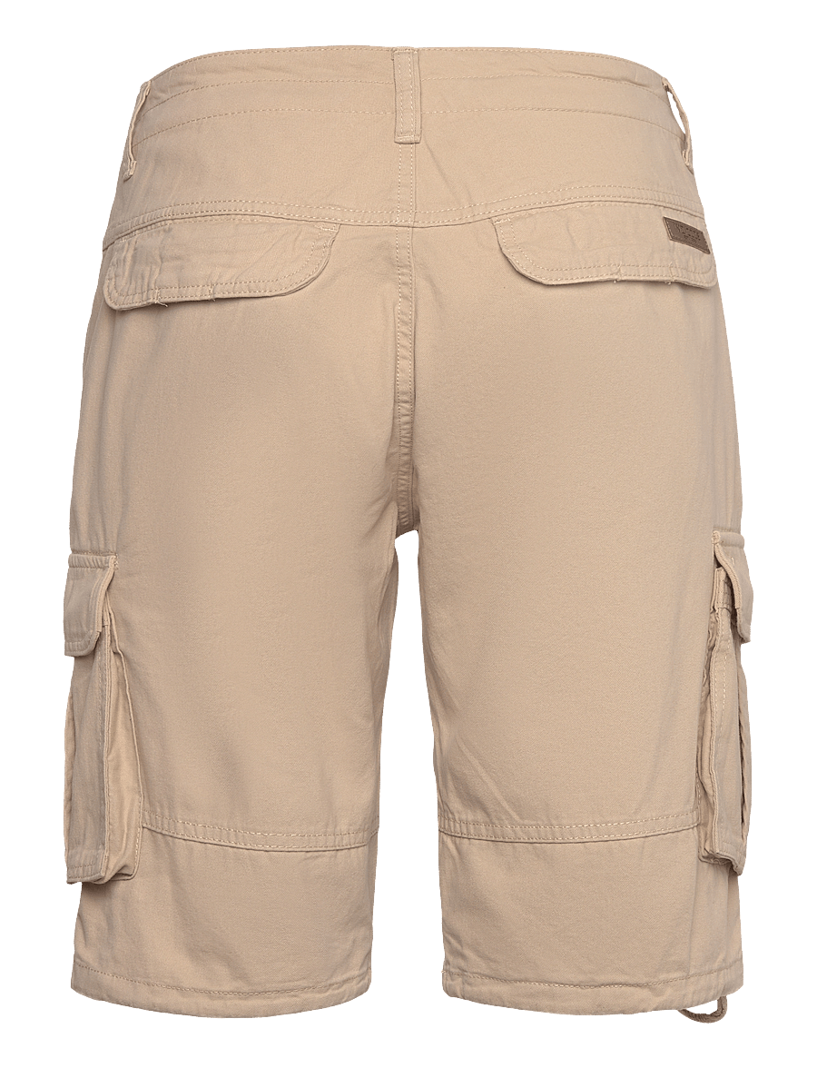 INDICODE - INMonroe - cargo shorts - irish cream - 1