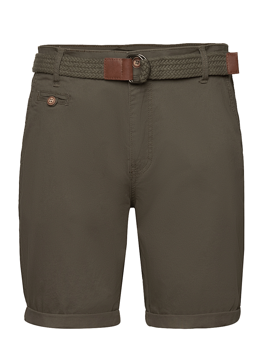 INDICODE - INConor - chinos shorts - army - 0