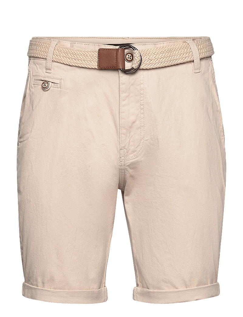 INDICODE - INConor - chinos shorts - fog - 0