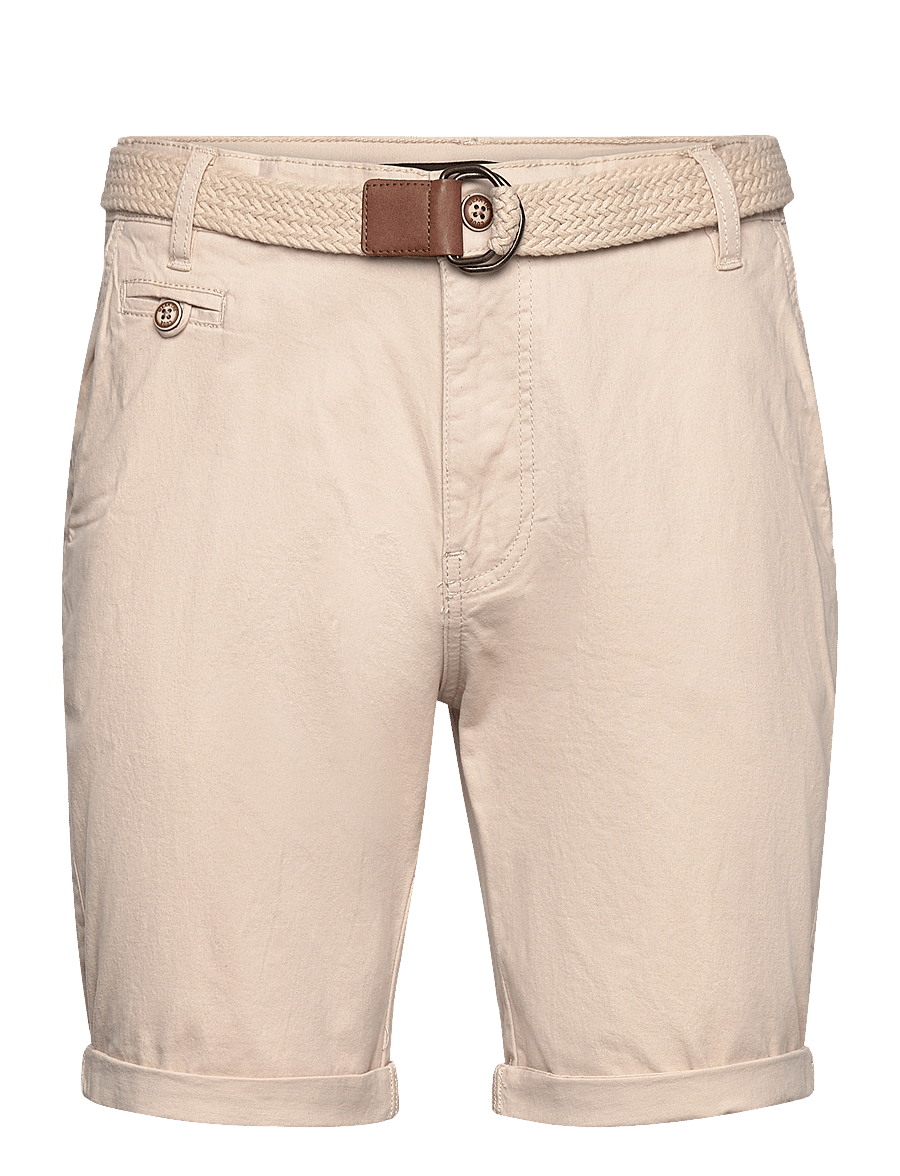 INDICODE - INConor - chinos shorts - fog - 0