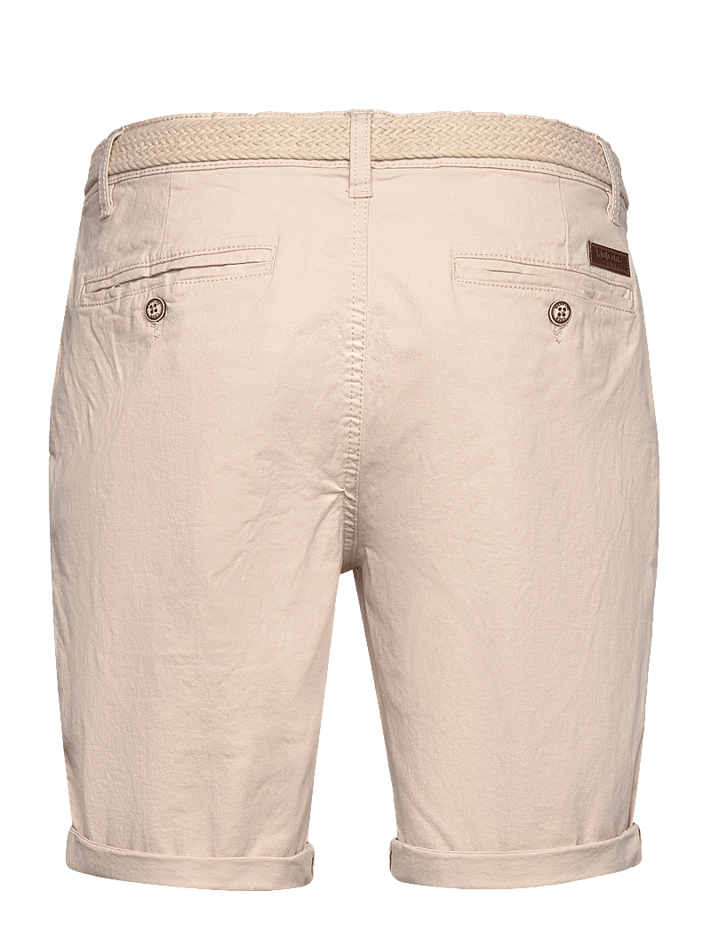 INDICODE - INConor - chinos shorts - fog - 1