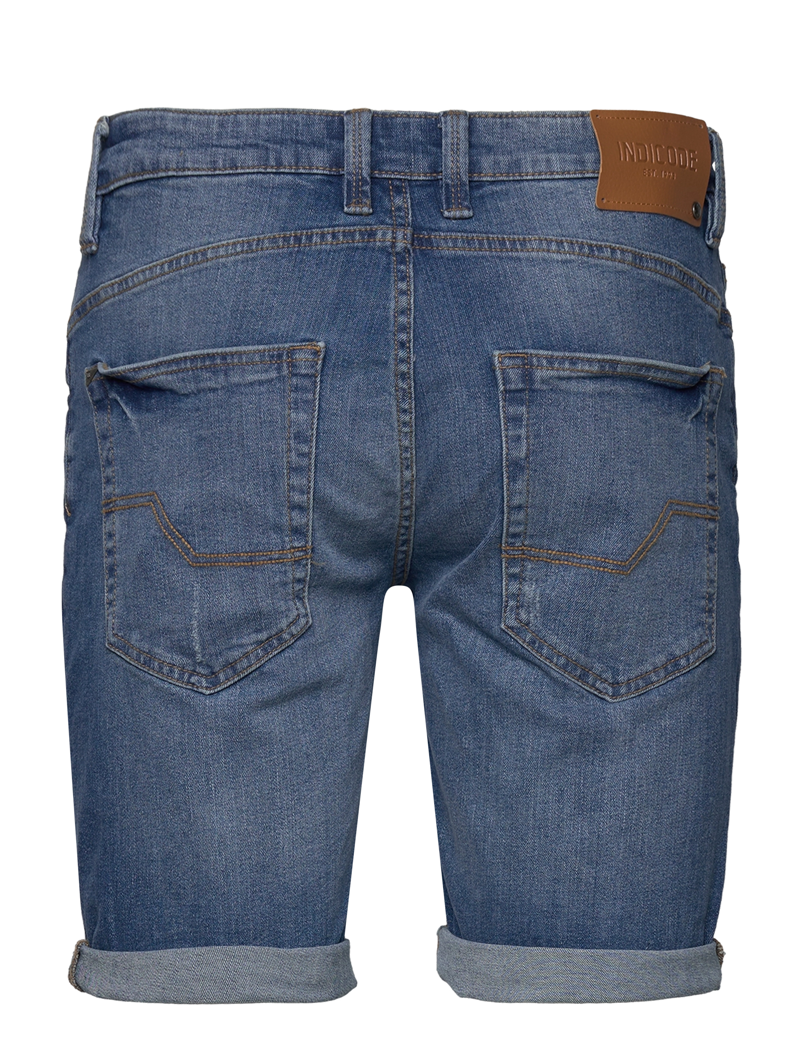 INDICODE - INKaden - jorts - blue wash - 1