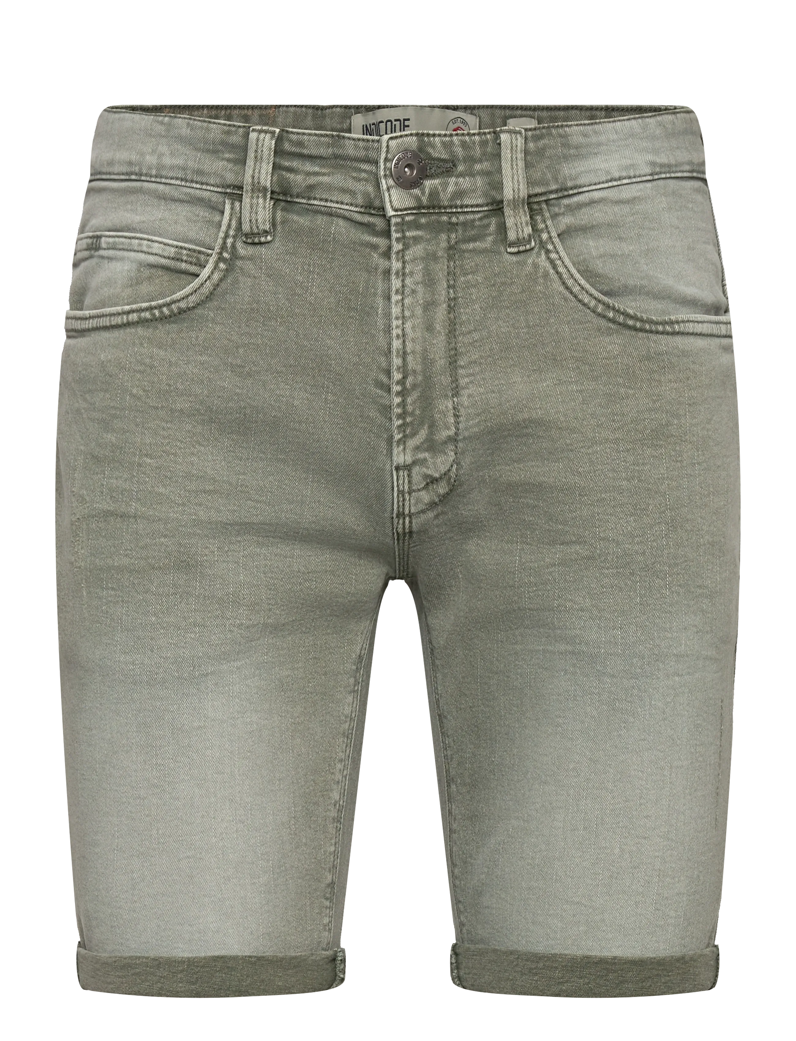 INDICODE INKaden - Shorts - SEA SPRAY / grey