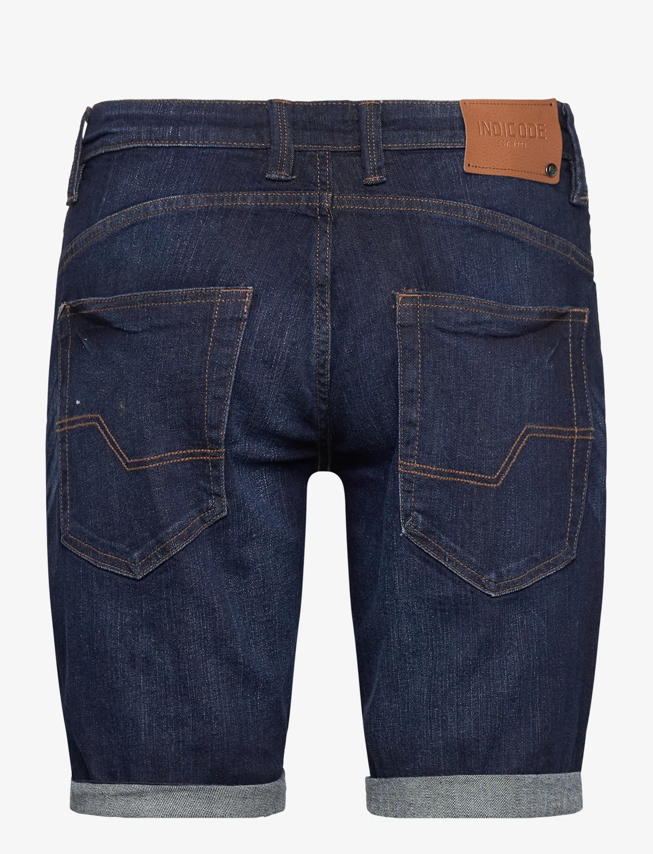 INDICODE - INKaden Holes - denim shorts - blue - 1