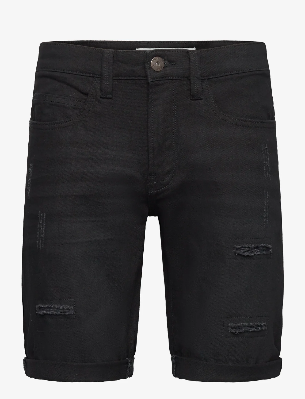 INDICODE - INKaden Holes - denim shorts - ultra black - 0
