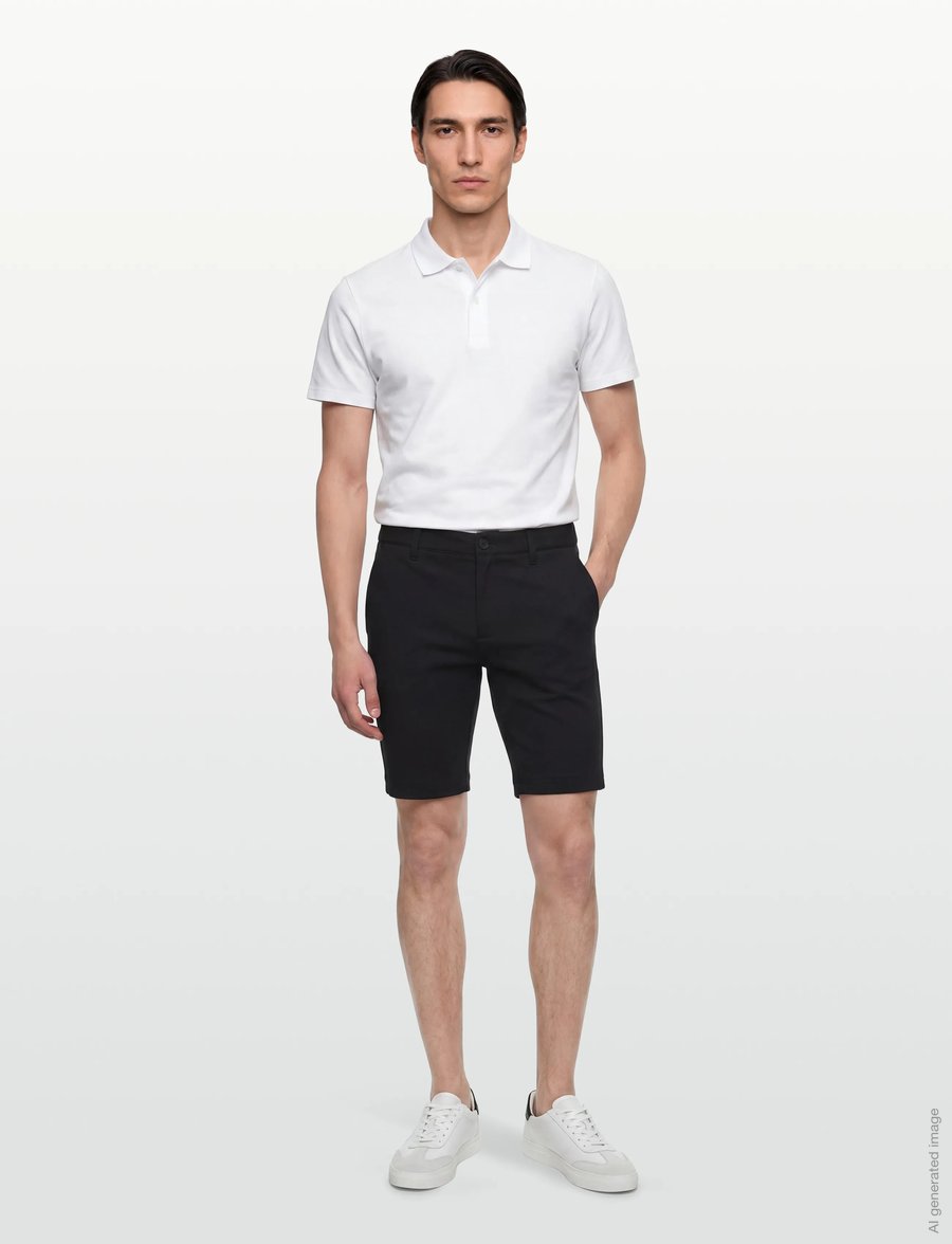 INDICODE - INAalborg - freizeitshorts - black - 0