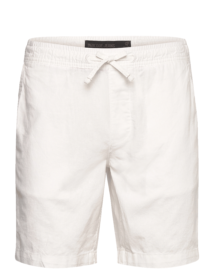 INDICODE - INWamo - leinen-shorts - offwhite - 1