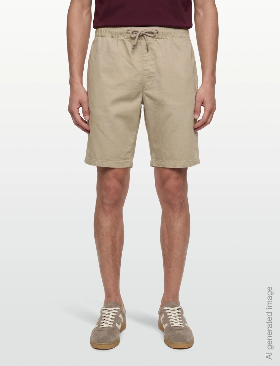 INDICODE - INMelaton shorts - vabaaja lühikesed püksid - stone - 3