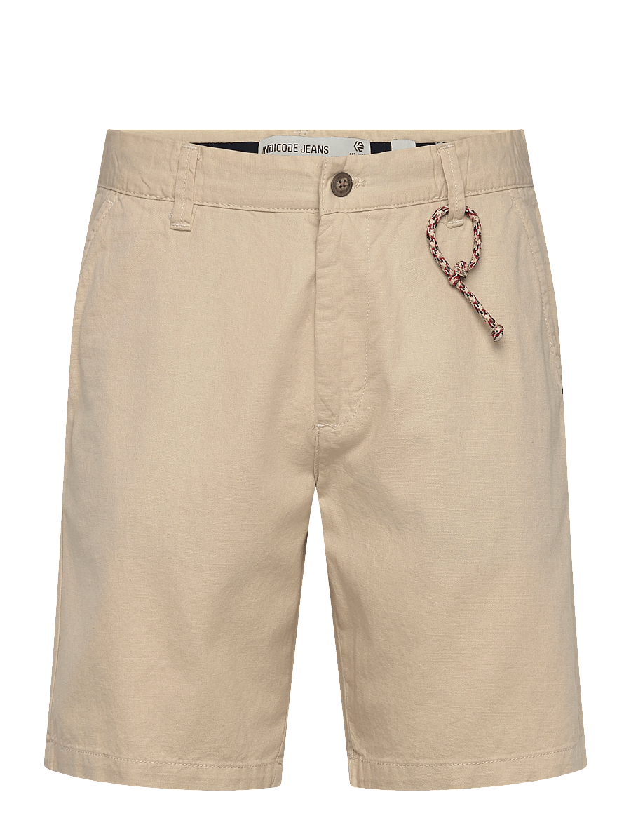 INDICODE - INMethio shorts - chinos shorts - fog - 1