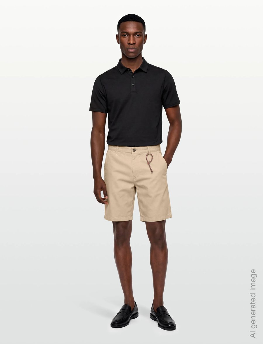 INDICODE - INMethio shorts - chinos shorts - fog - 0
