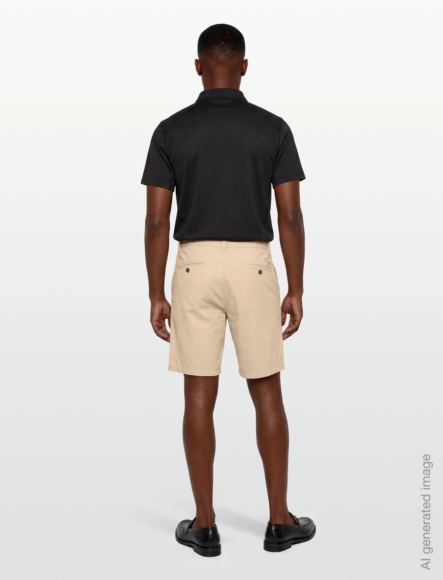 INDICODE - INMethio shorts - chinos shorts - fog - 4