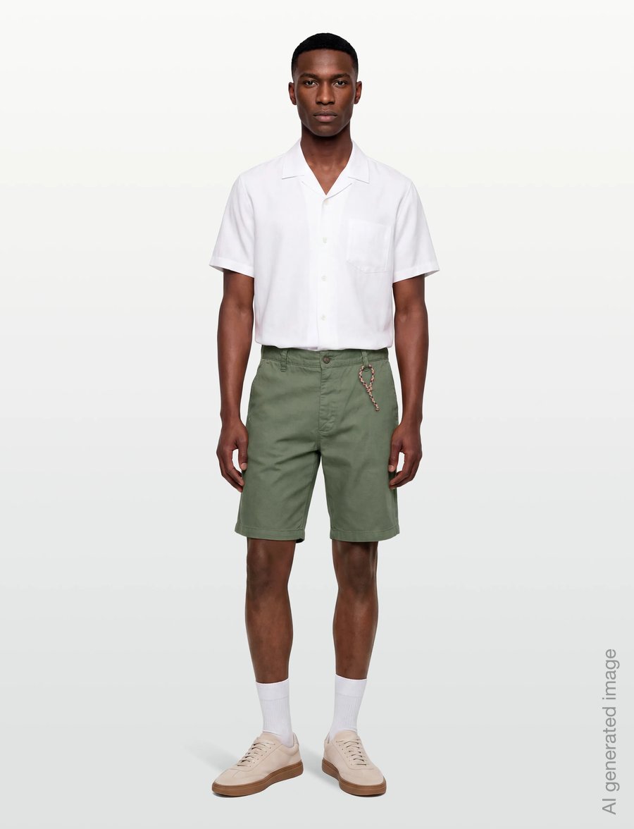 INDICODE - INMethio shorts - chinos shorts - sea spray - 0