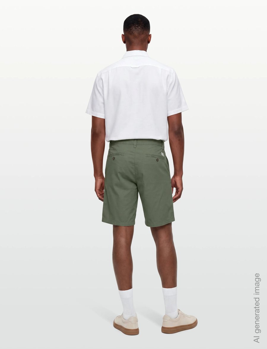 INDICODE - INMethio shorts - chinos shorts - sea spray - 4