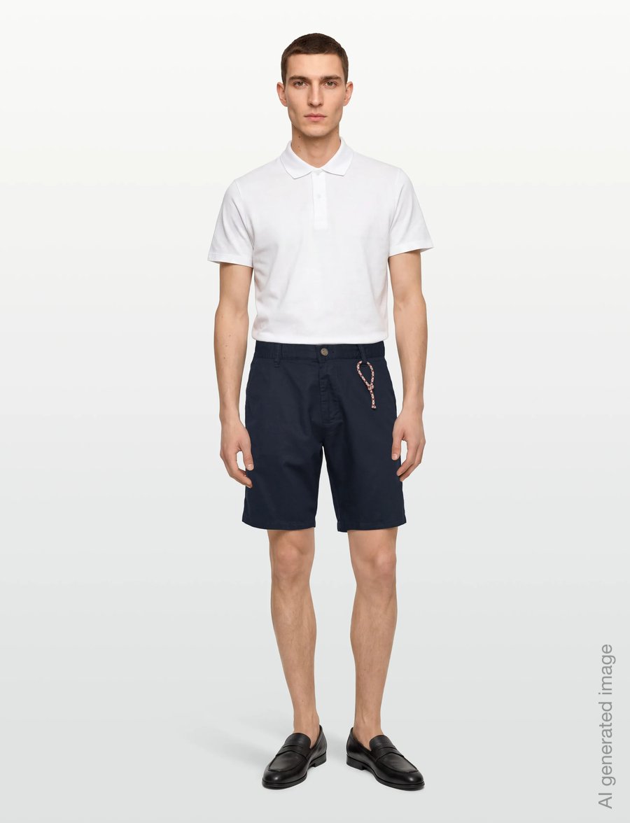 INDICODE - INMethio shorts - chinos shorts - sky captain - 0