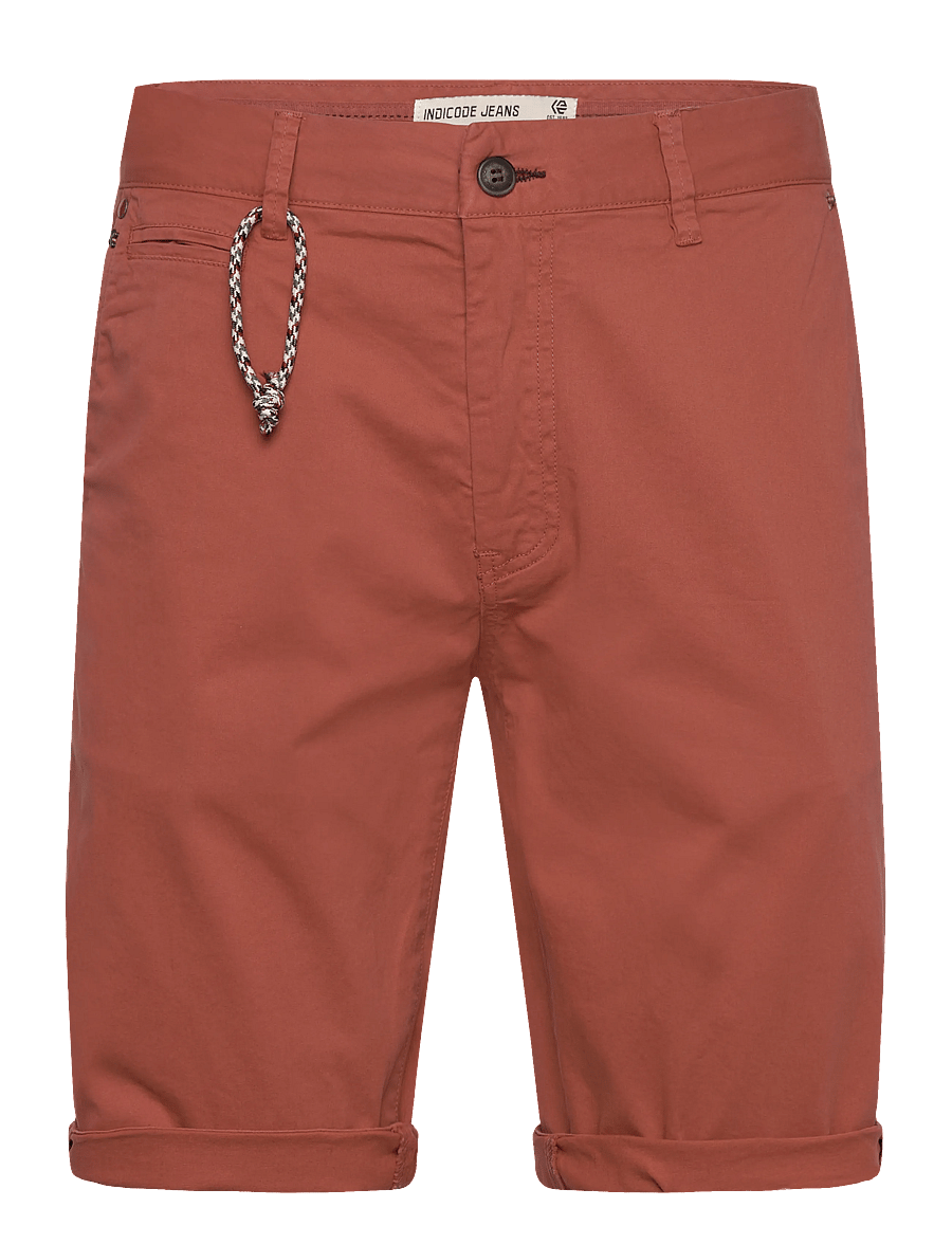 INDICODE - INCanva - lühikesed chino-püksid - baked clay - 1