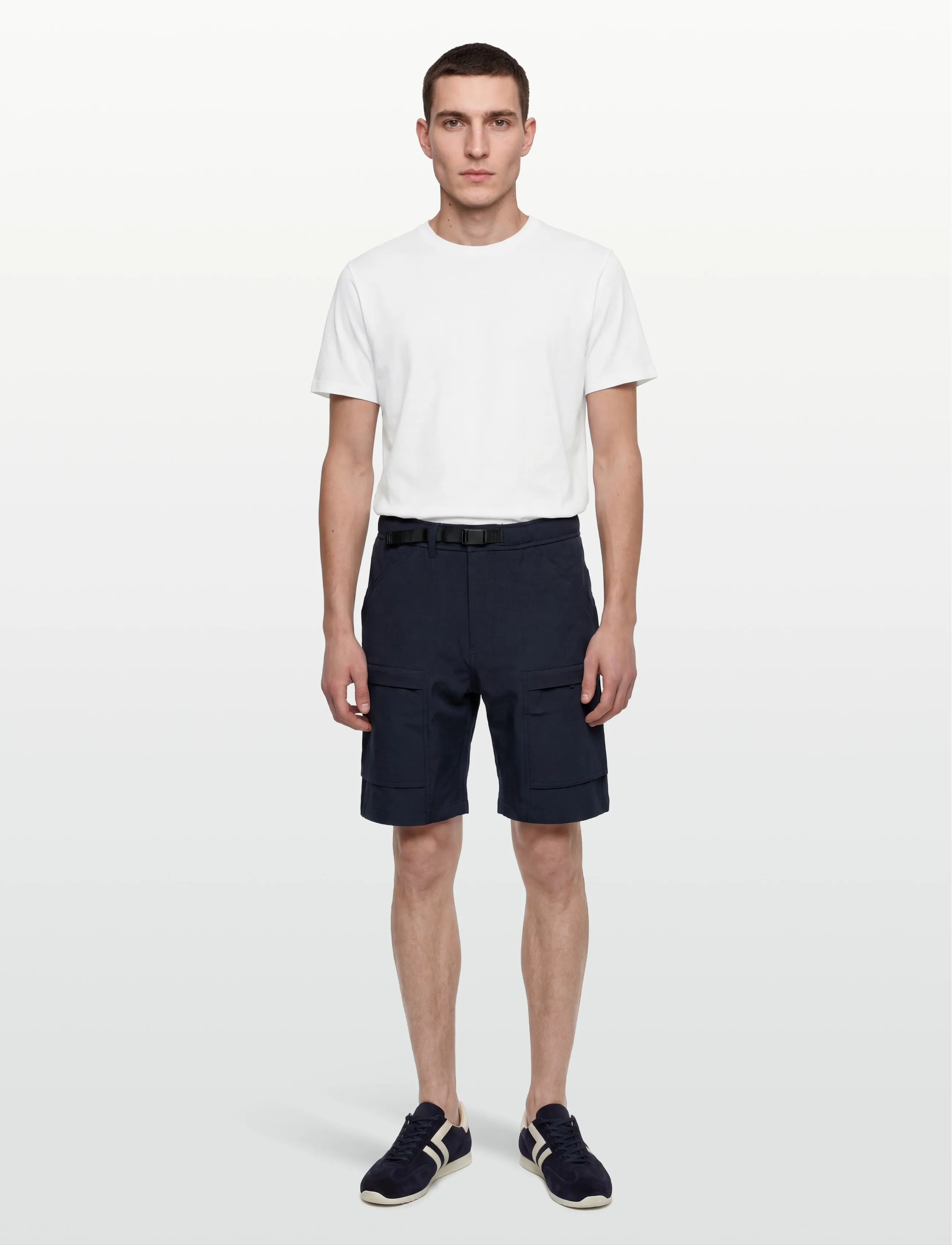 INDICODE - INRomant shorts - lühikesed kargopüksid - sky captain - 0