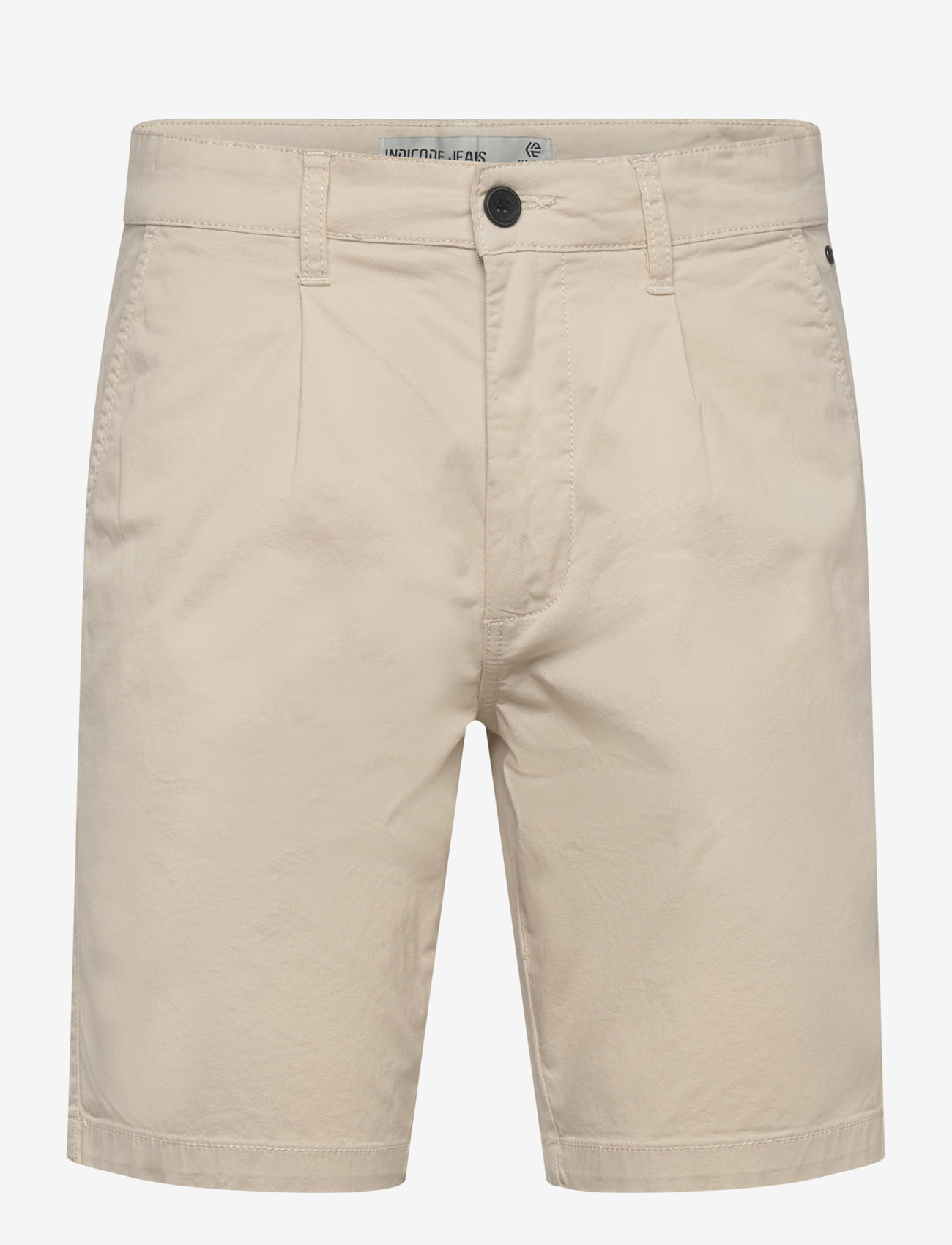 INDICODE - INSpring Pleat Shorts - chinos shorts - fog - 0