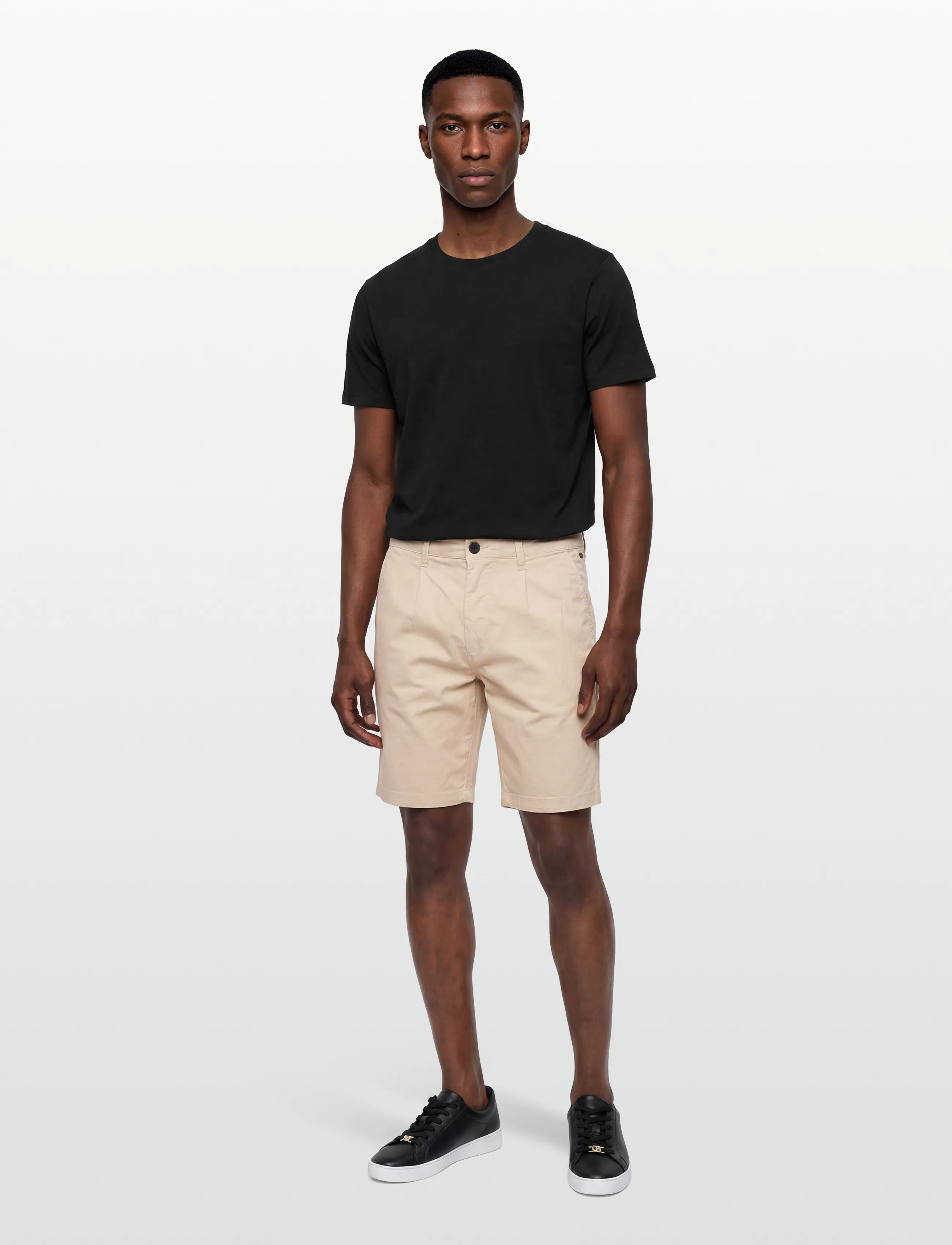 INDICODE - INSpring Pleat Shorts - lägsta priserna - fog - 0