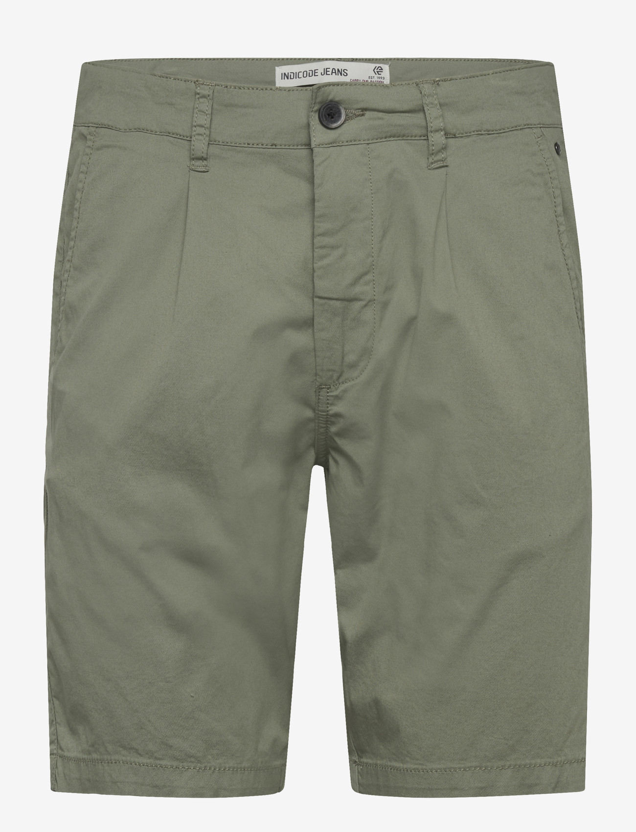 INDICODE - INSpring Pleat Shorts - laveste priser - sea spray - 0