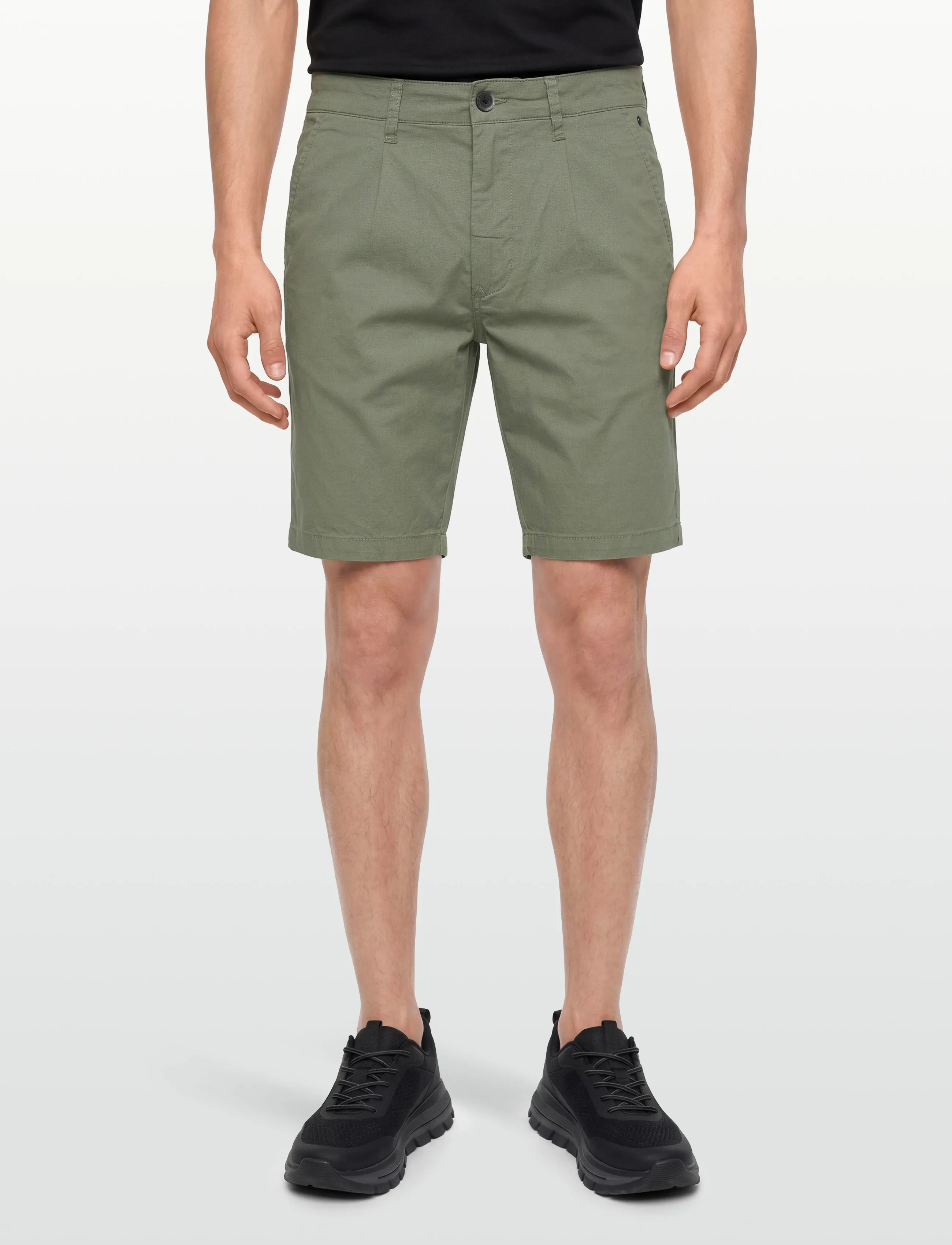 INDICODE - INSpring Pleat Shorts - lägsta priserna - sea spray - 3