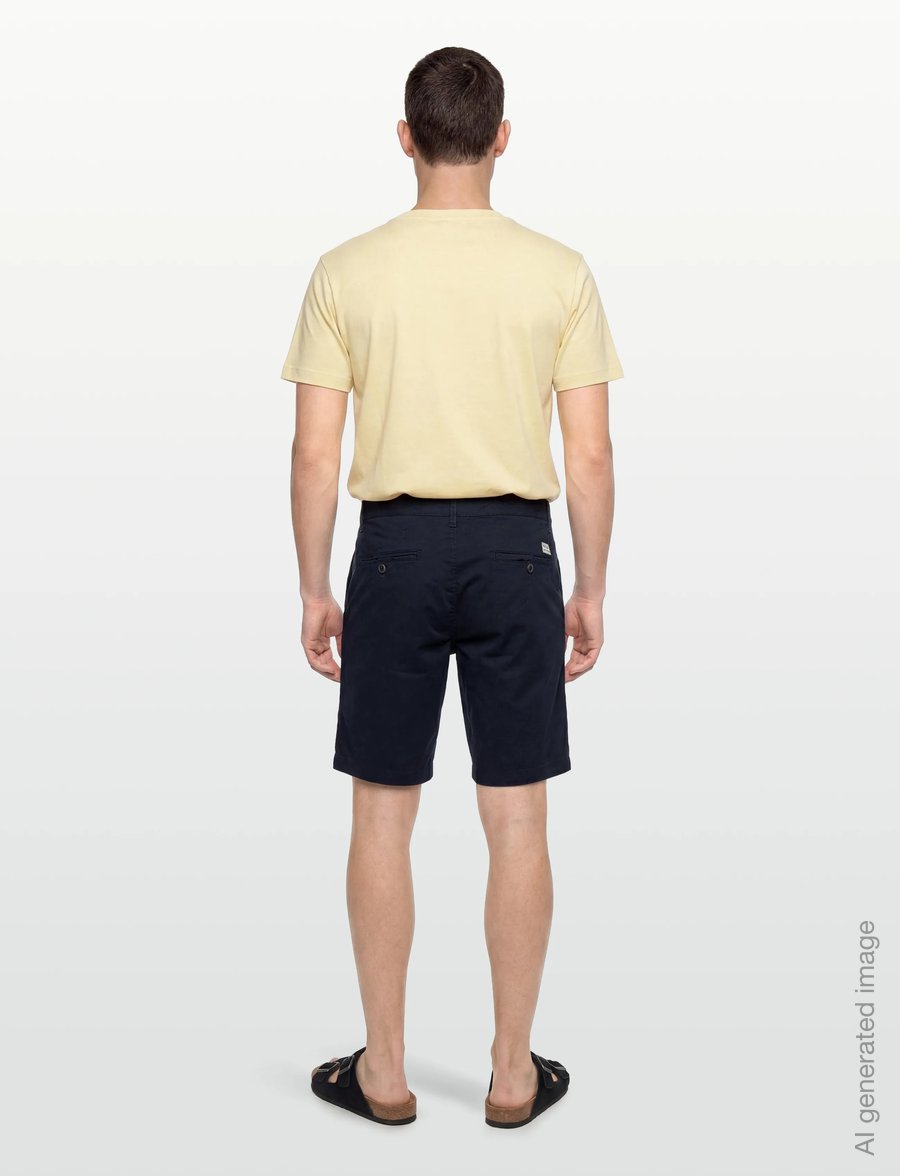 INDICODE - INSpring Pleat Shorts - chinos shorts - sky captain - 4