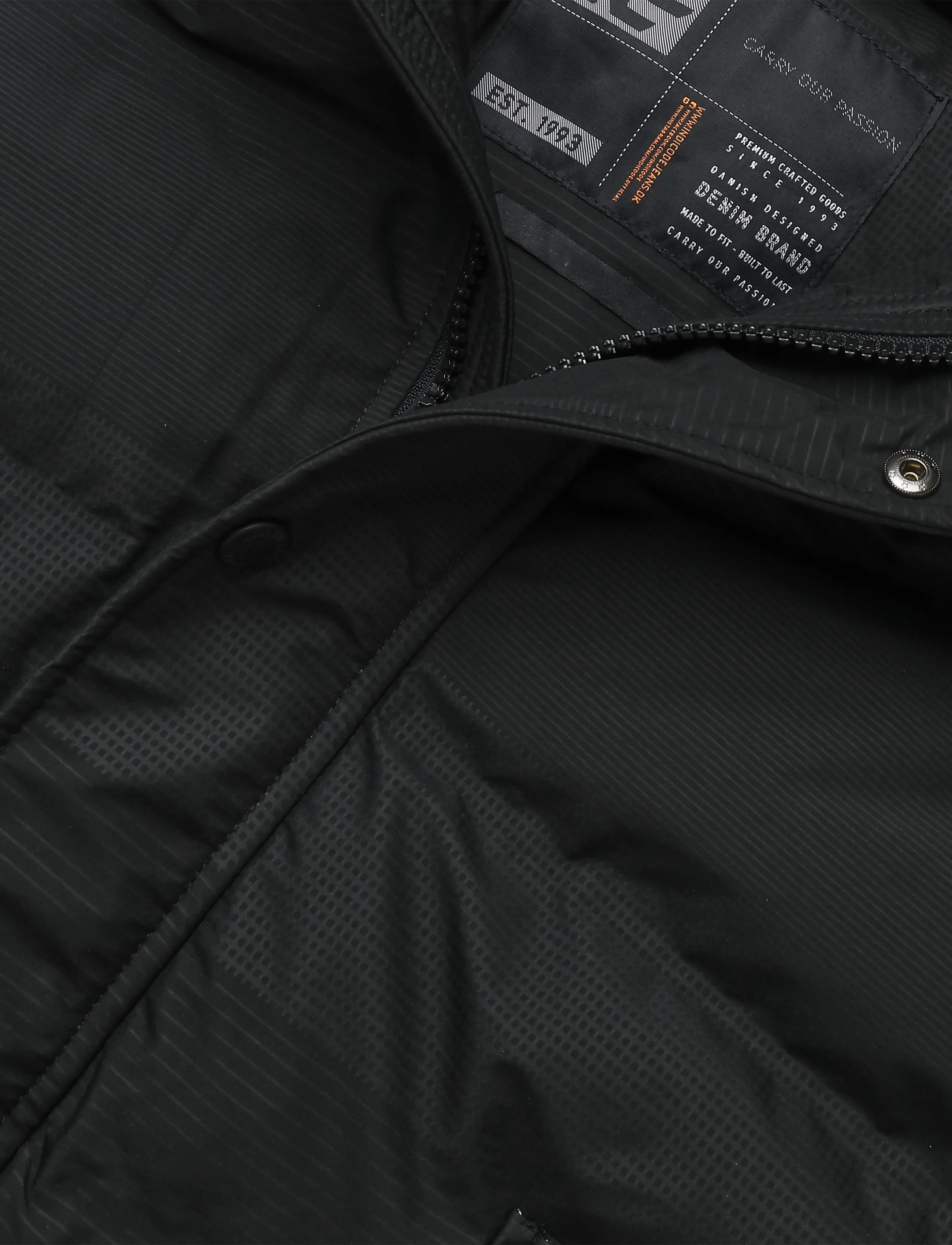 INDICODE - INDalmano - vinterjakker - jet black - 2