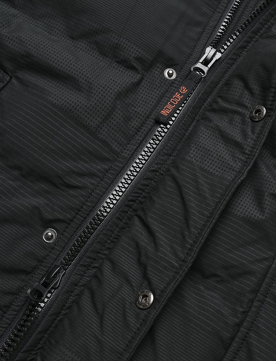 INDICODE - INDalmano - vinterjakker - jet black - 4