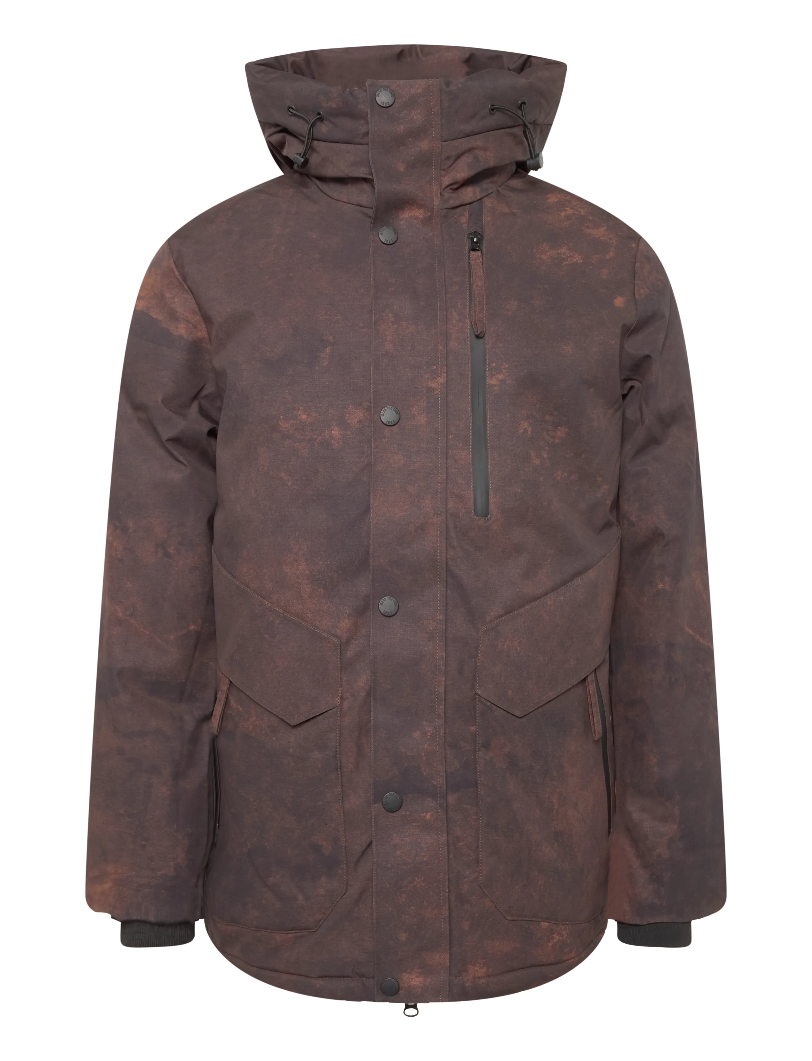 INDICODE INGrimmaldy - Parkas - DK. BROWN MIX / brown