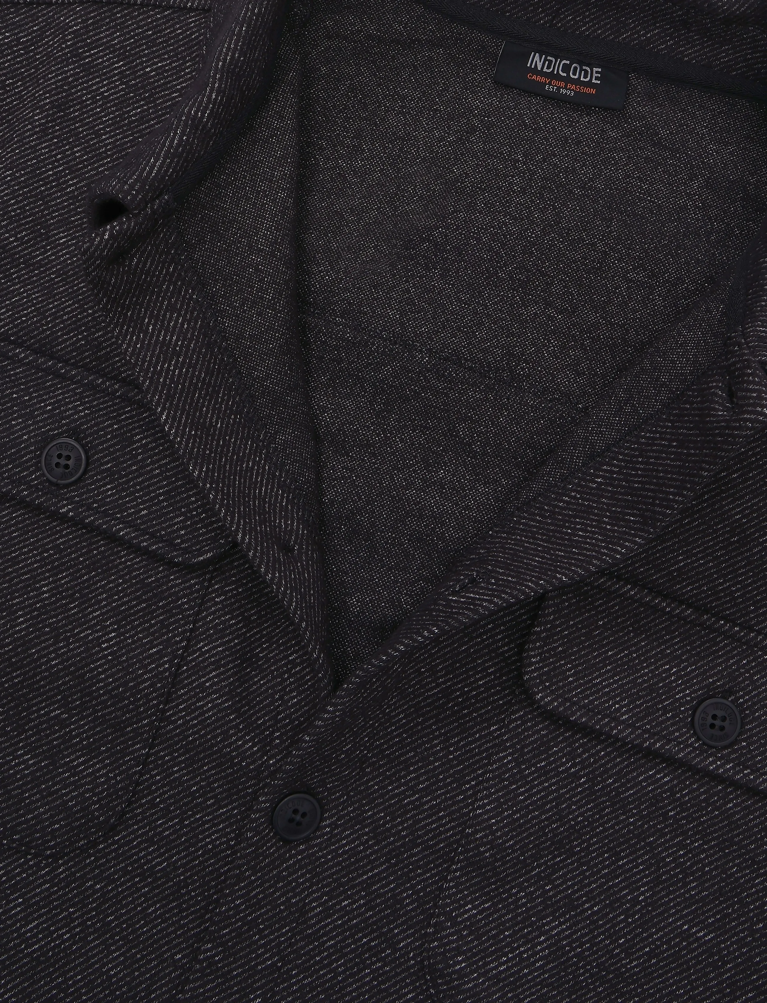 INDICODE - INGuido Shirt - vabaajasärgid - jet black - 2