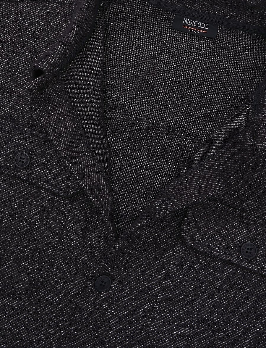 INDICODE - INGuido Shirt - vabaajasärgid - jet black - 2