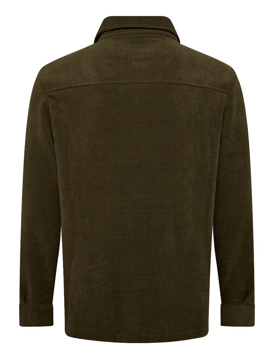 INDICODE - INDalum - manchesterskjortor - dark olive - 1