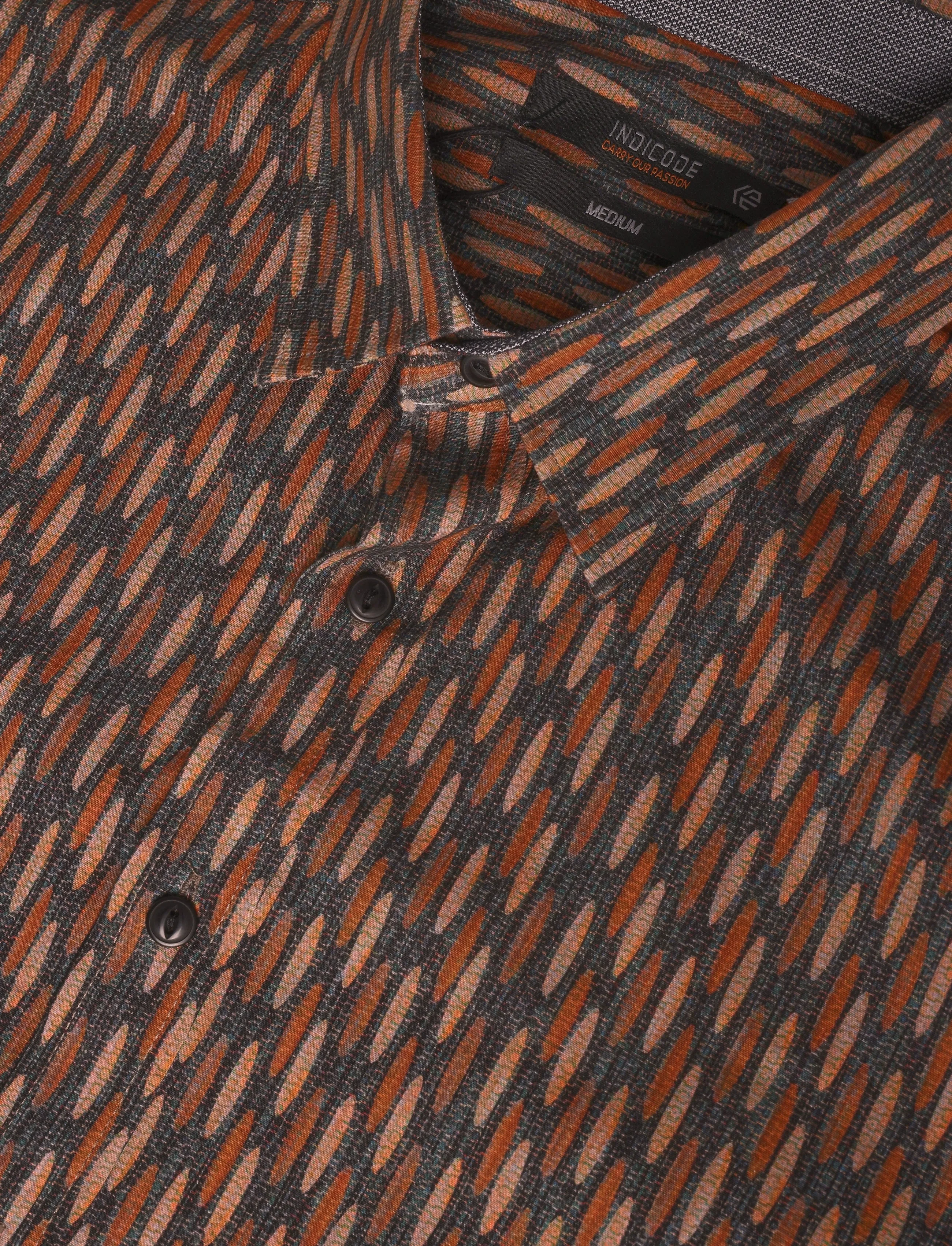INDICODE - INDellith - pattern shirts - jet black - 2