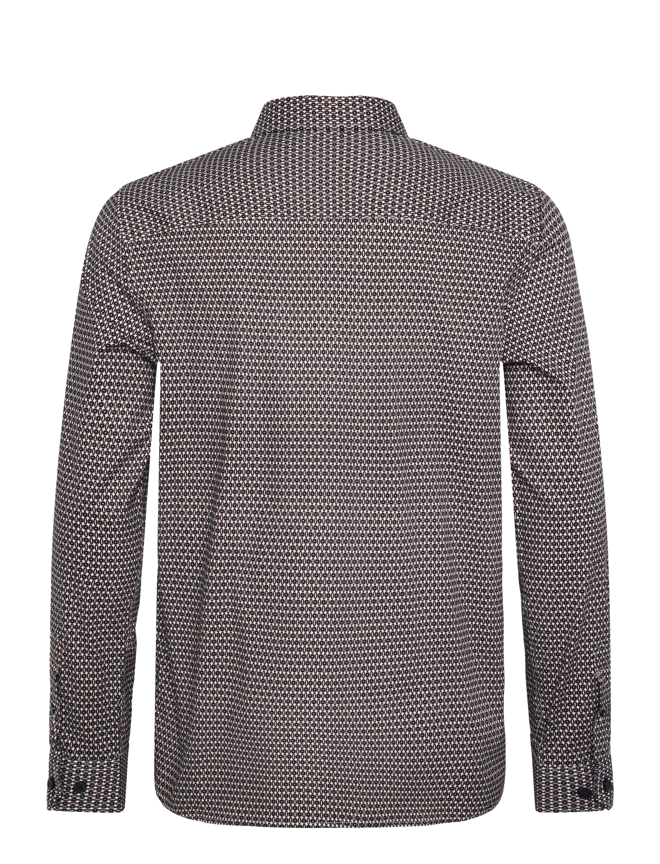 INDICODE - INLowrin - pattern shirts - blue shadow - 1