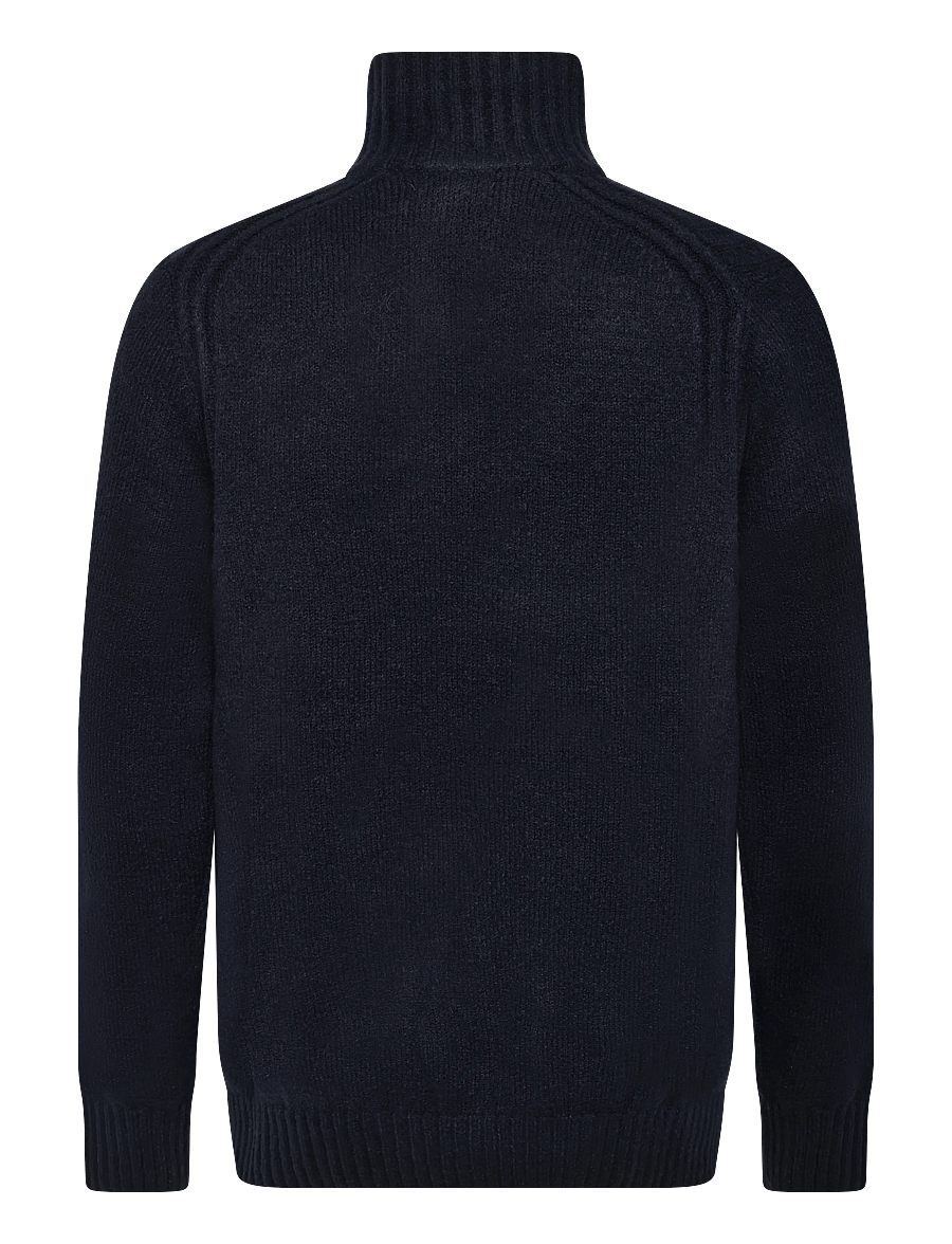 INDICODE - INVestdale ½ placket - pullover mit halbem reißverschluss - sky captain - 1