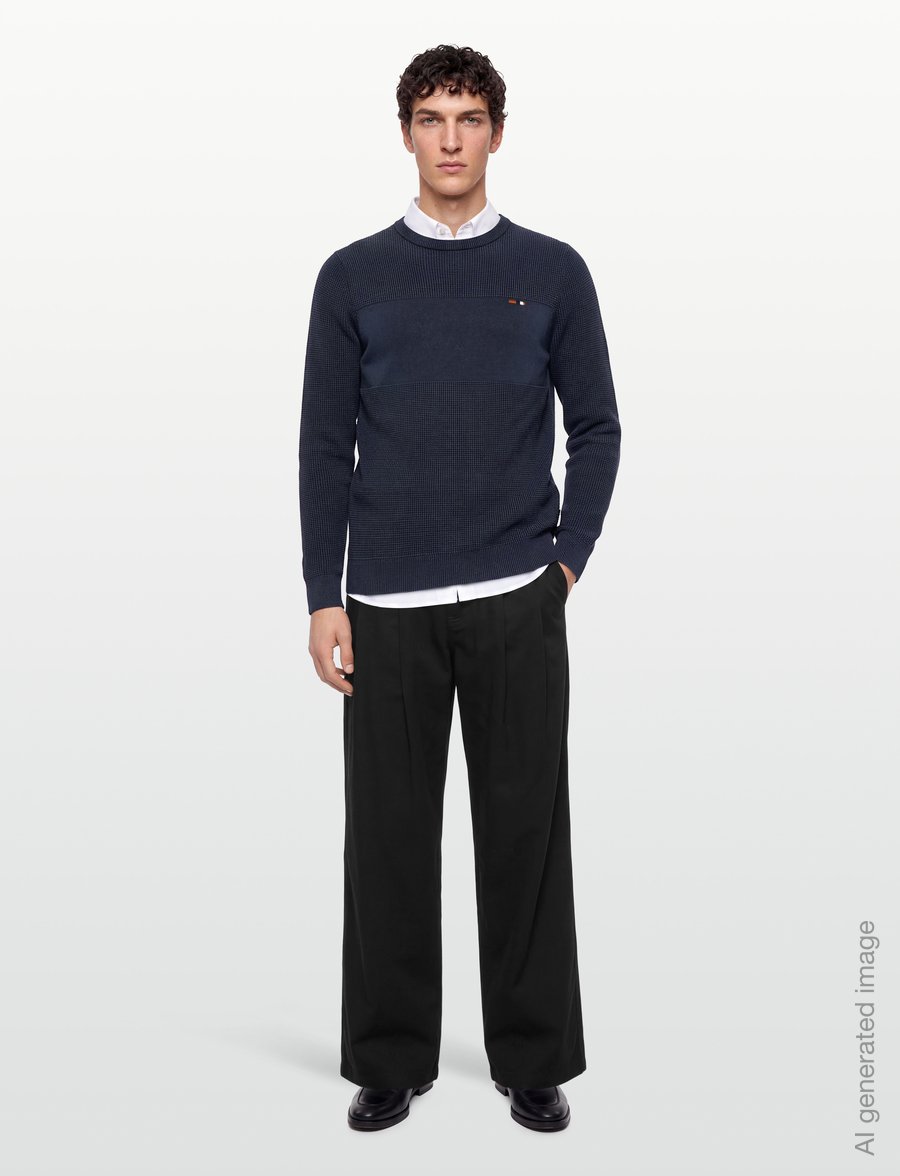 INDICODE - INZardon - rund hals - sky captain - 0