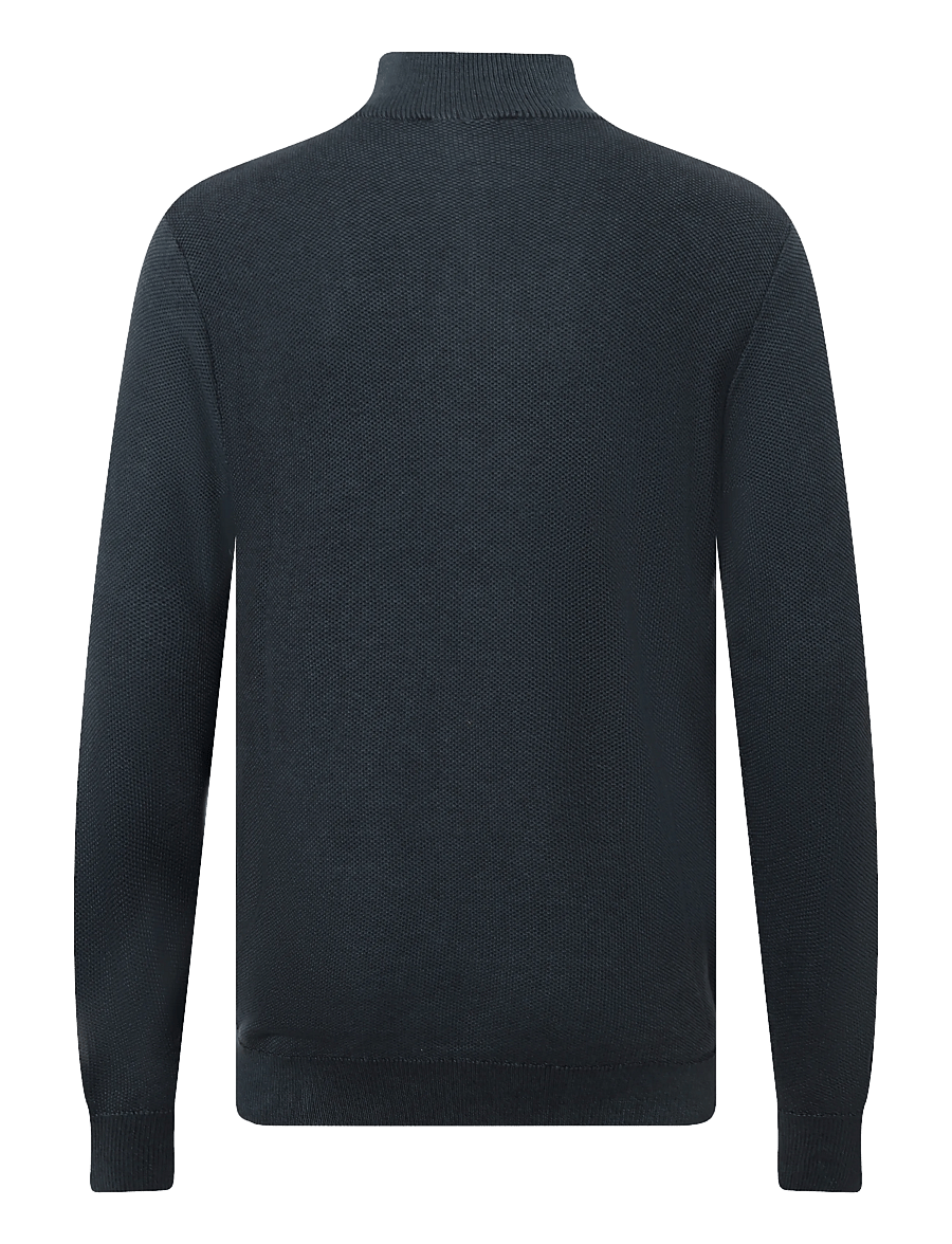 INDICODE - INJexmon ½ Zip - pullover mit halbem reißverschluss - dark slate - 1