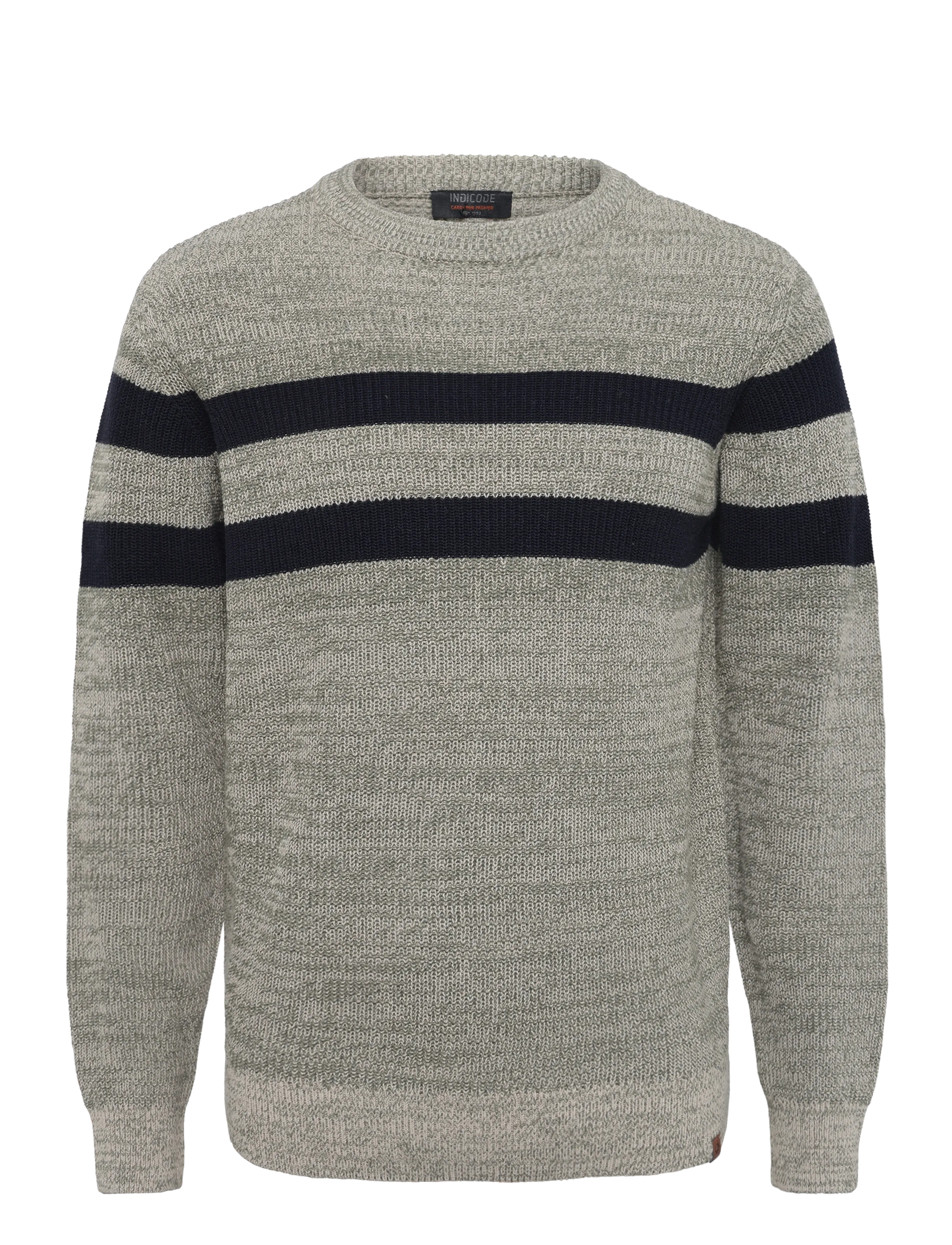 INDICODE INJacco - Rundhals - OLIVE / khaki/green