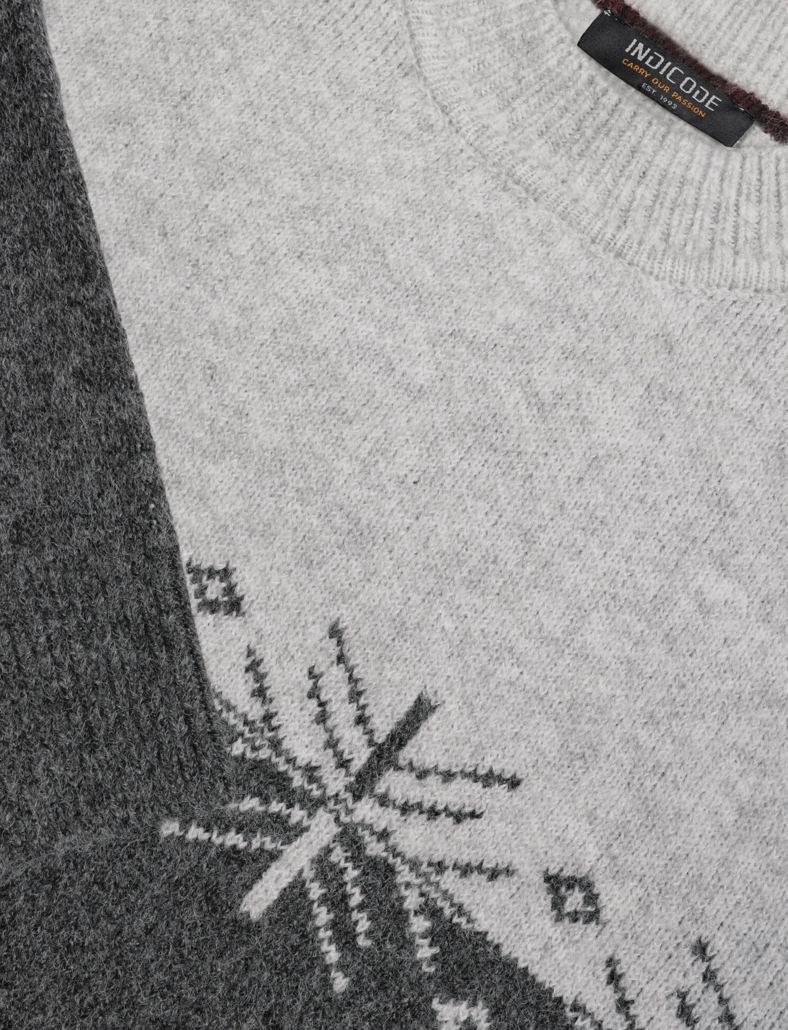 INDICODE - INBrokley - efterårstøj - charcoal mix - 2