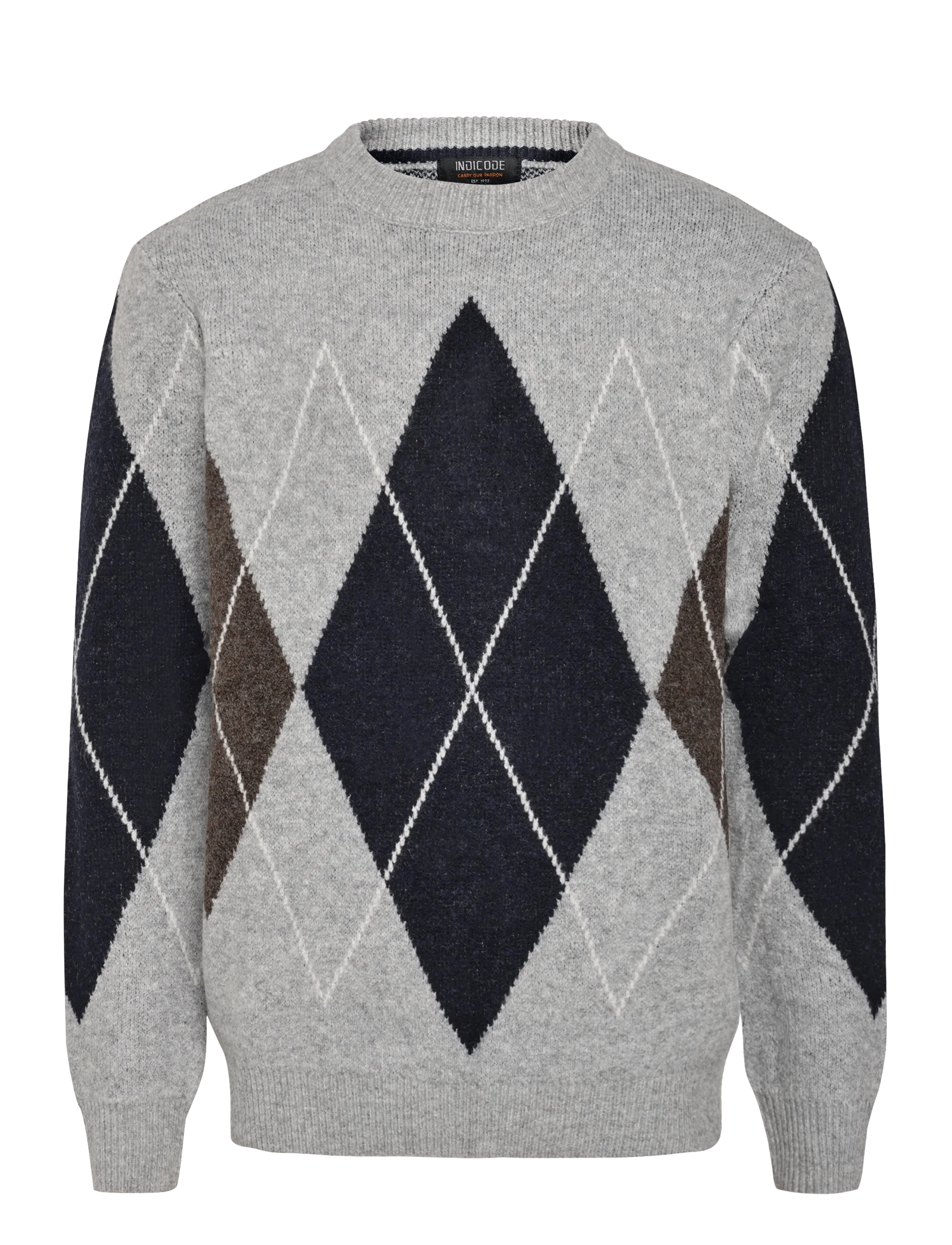 INDICODE INBranmon - Strik - LT GREY MIX / grey