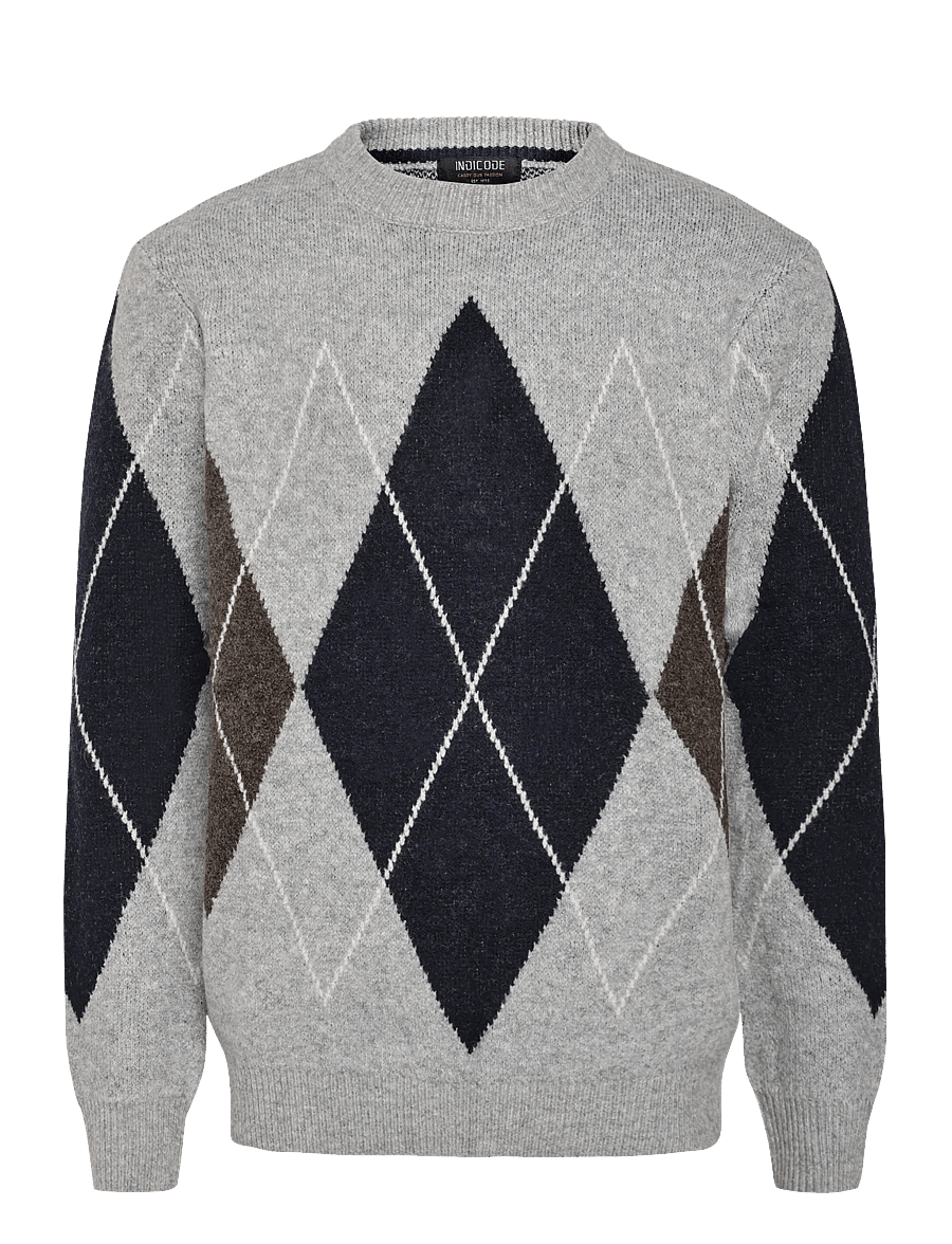 INDICODE - INBranmon - round necks - lt grey mix - 0