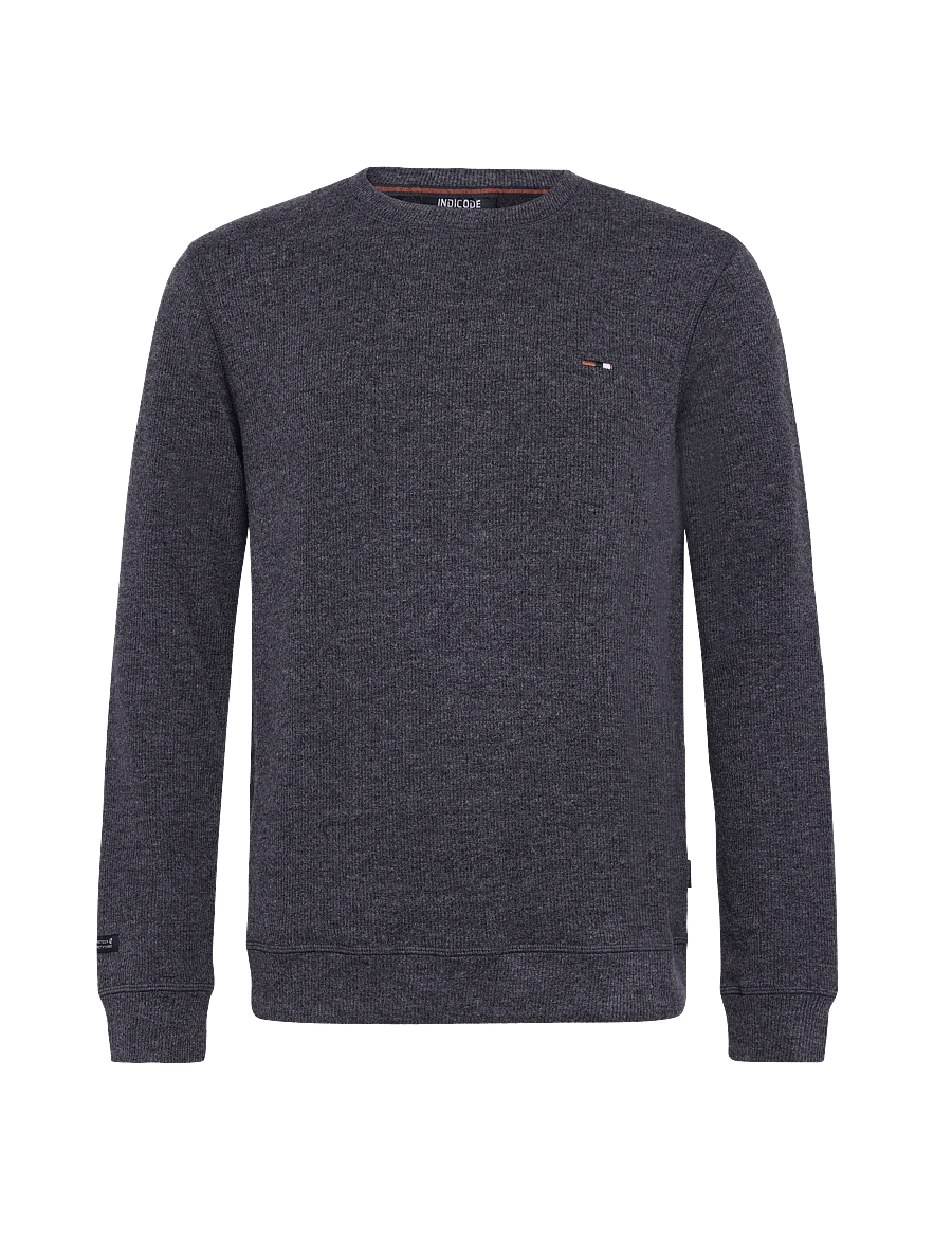 INDICODE - INDorburn O-Neck - sweatshirts - black mix - 0