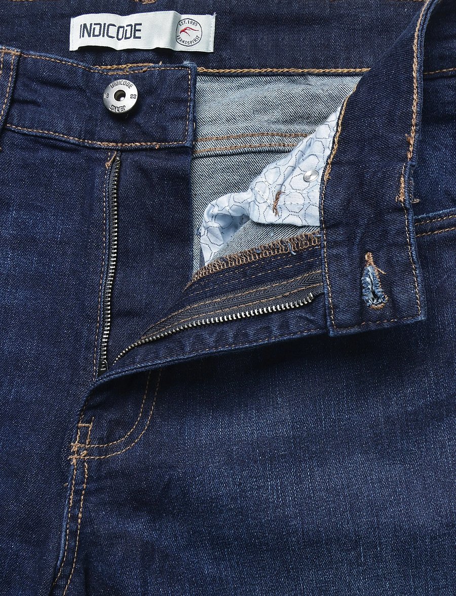 INDICODE - INVince - schmal zulaufende jeans - blue - 3