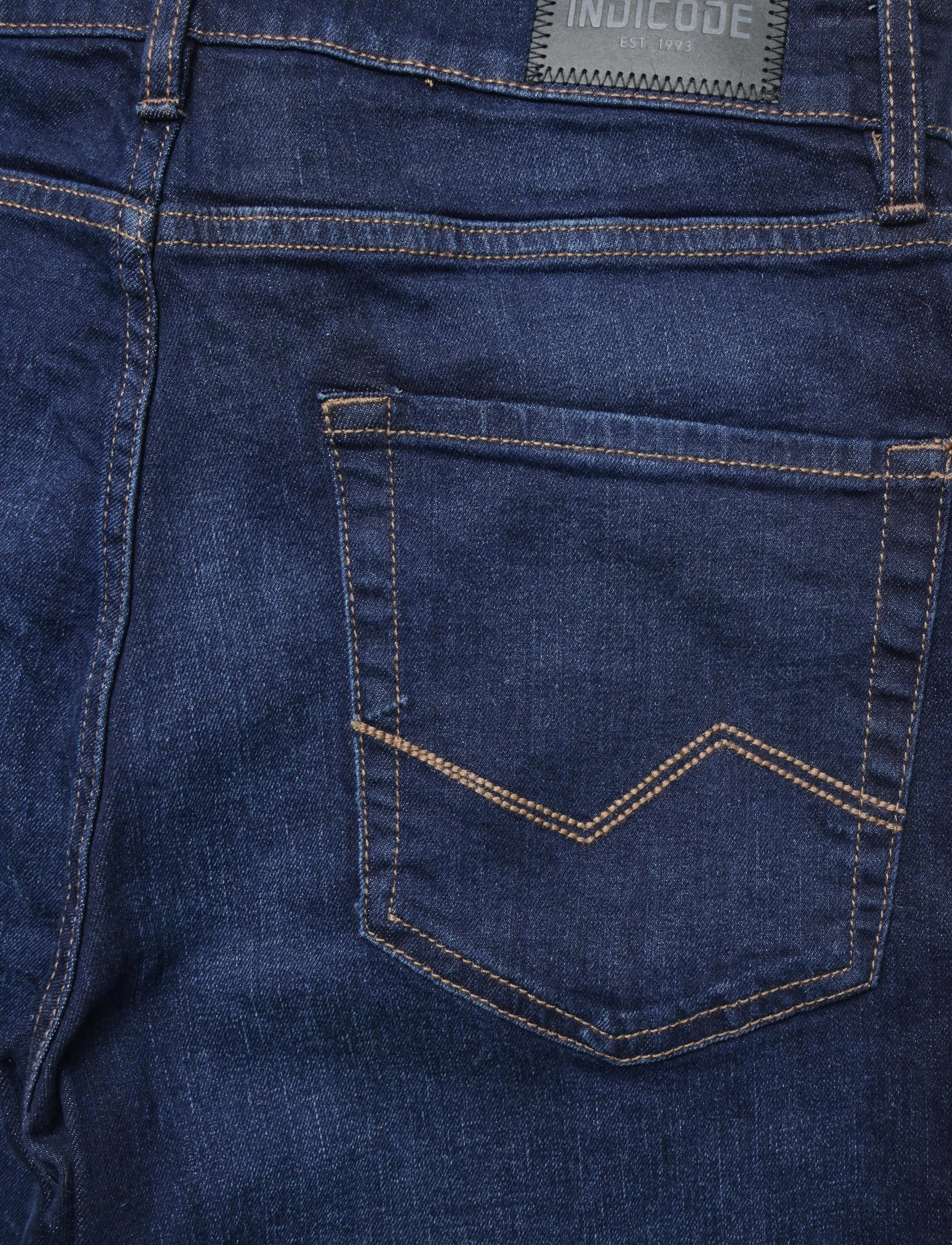 INDICODE - INVince - schmal zulaufende jeans - blue - 4