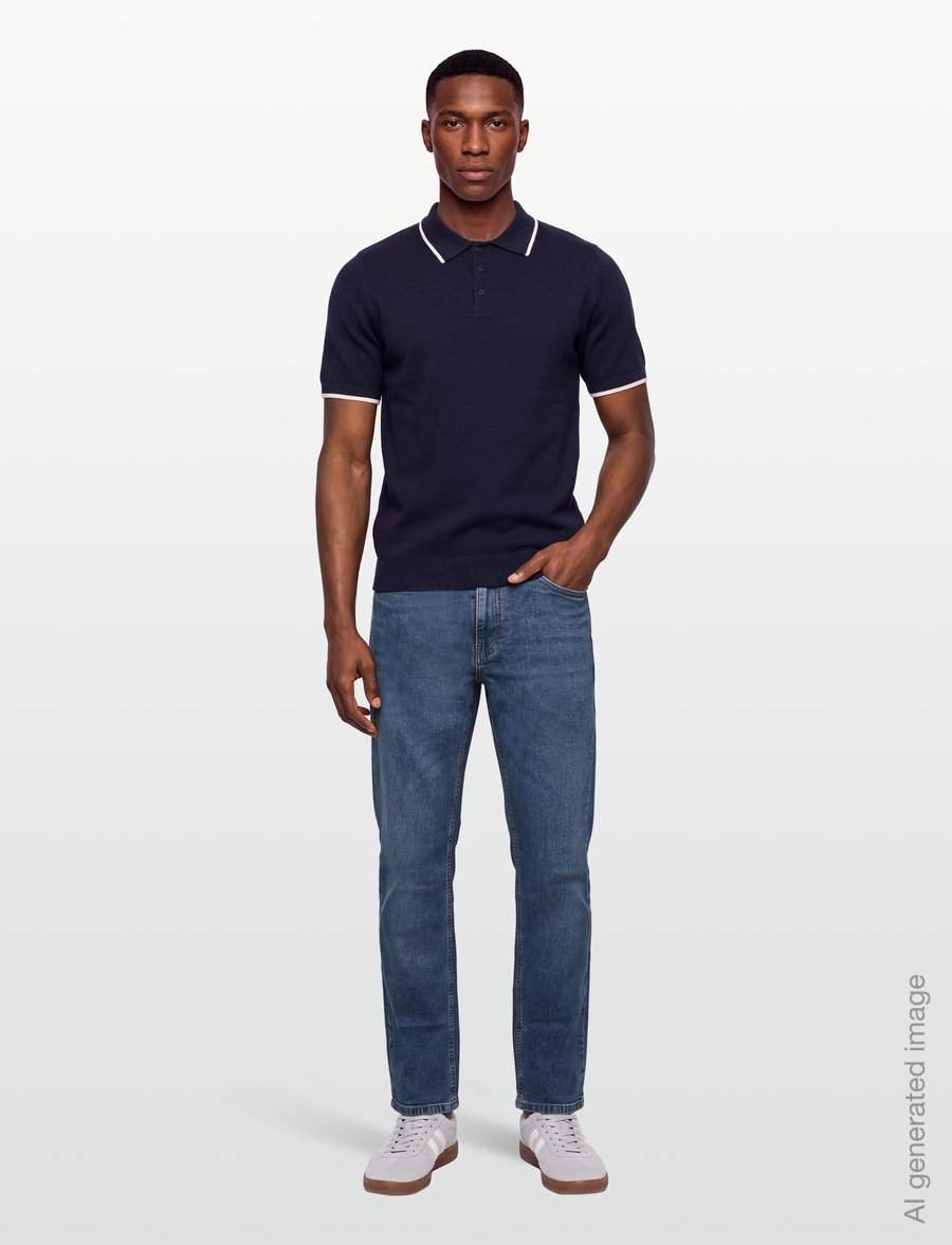 INDICODE - INVince - tapered jeans - medium indigo - 0
